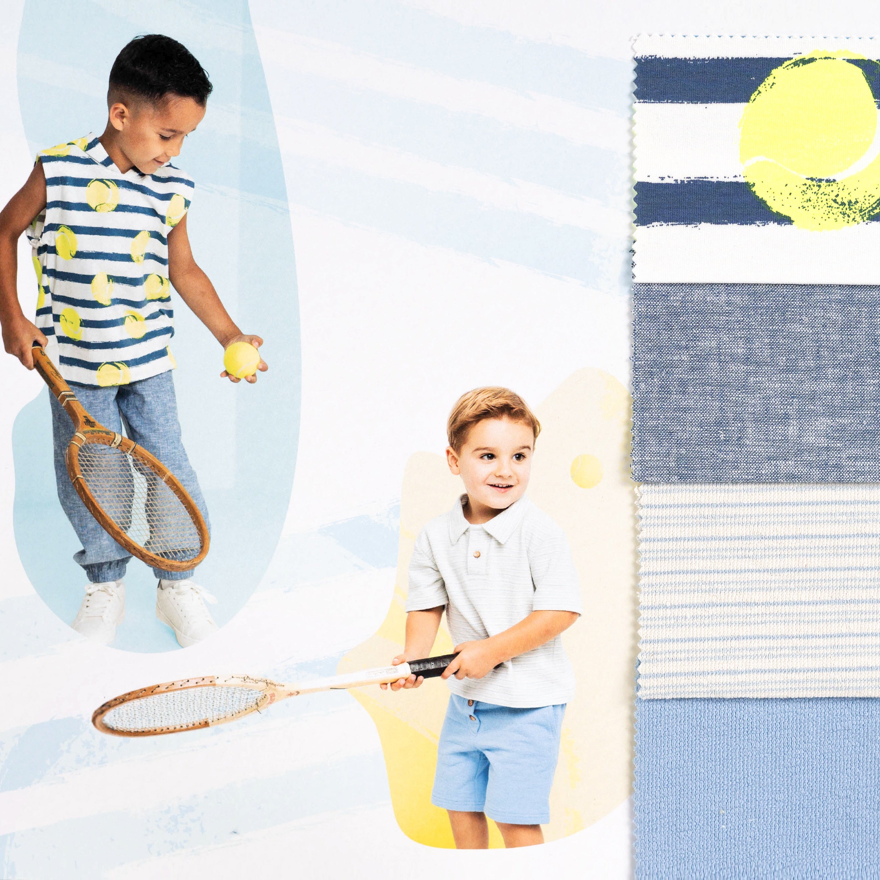 French Terry "Neon Tennis" Qjutie2026