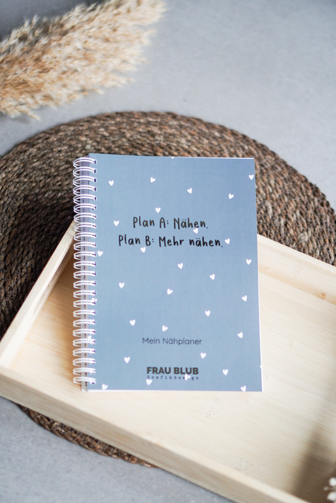 Nähplaner liebevoll arrangiert