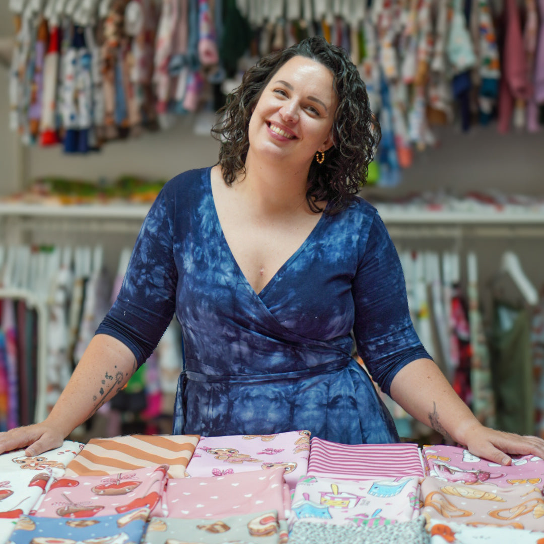 Gina Schneider von Gina & U in Ihrem Stoffladen