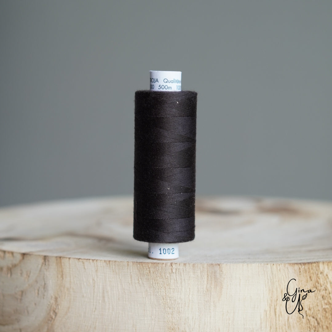 Mettler TROJA Garn (1002) sehr dunkelbraun