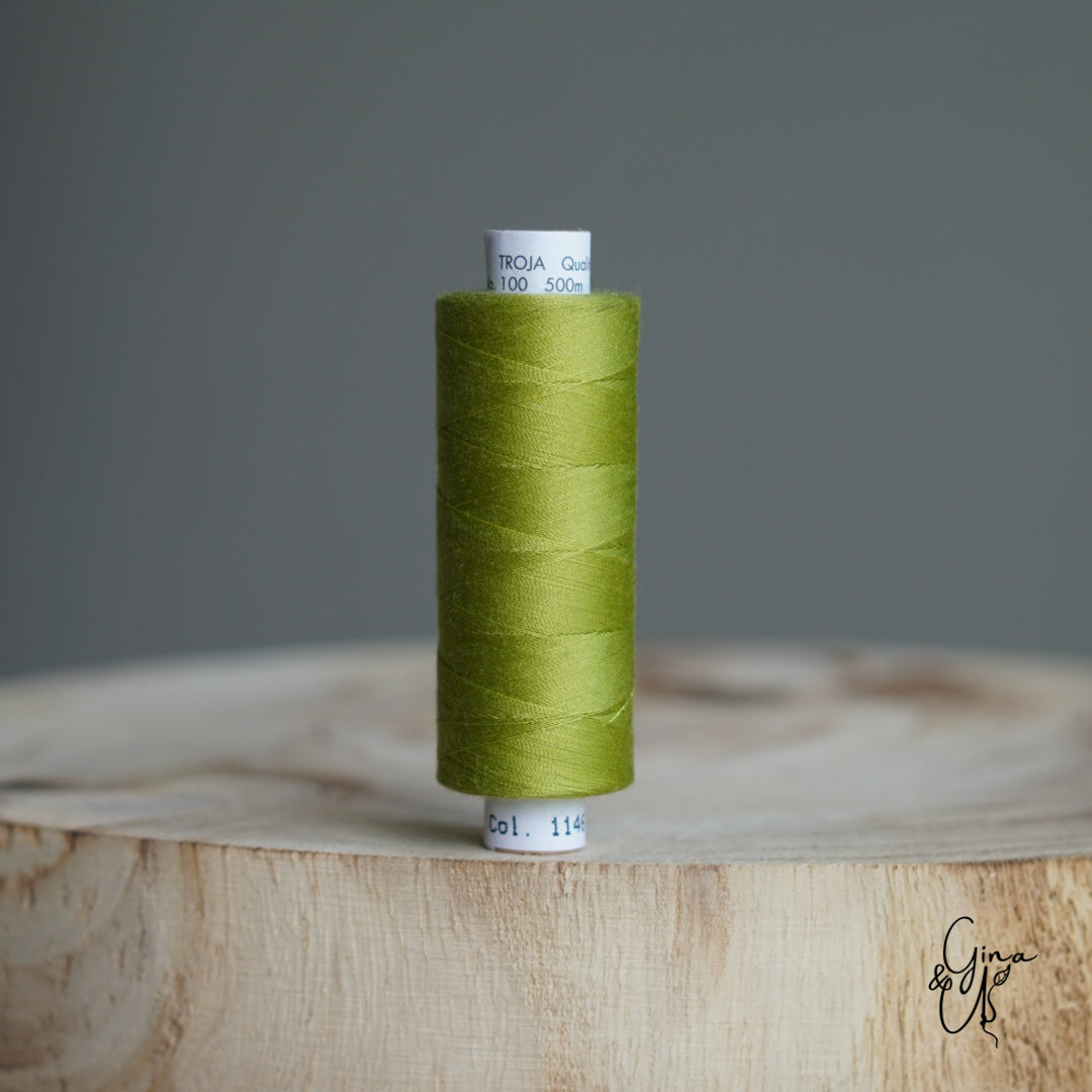 Mettler TROJA Garn (1146) gelbgrün