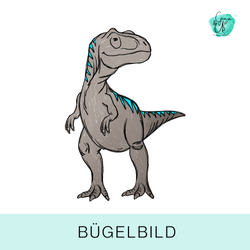 Bügelbild für Kinder mit süßen Blaubeeren von Katzengold Design