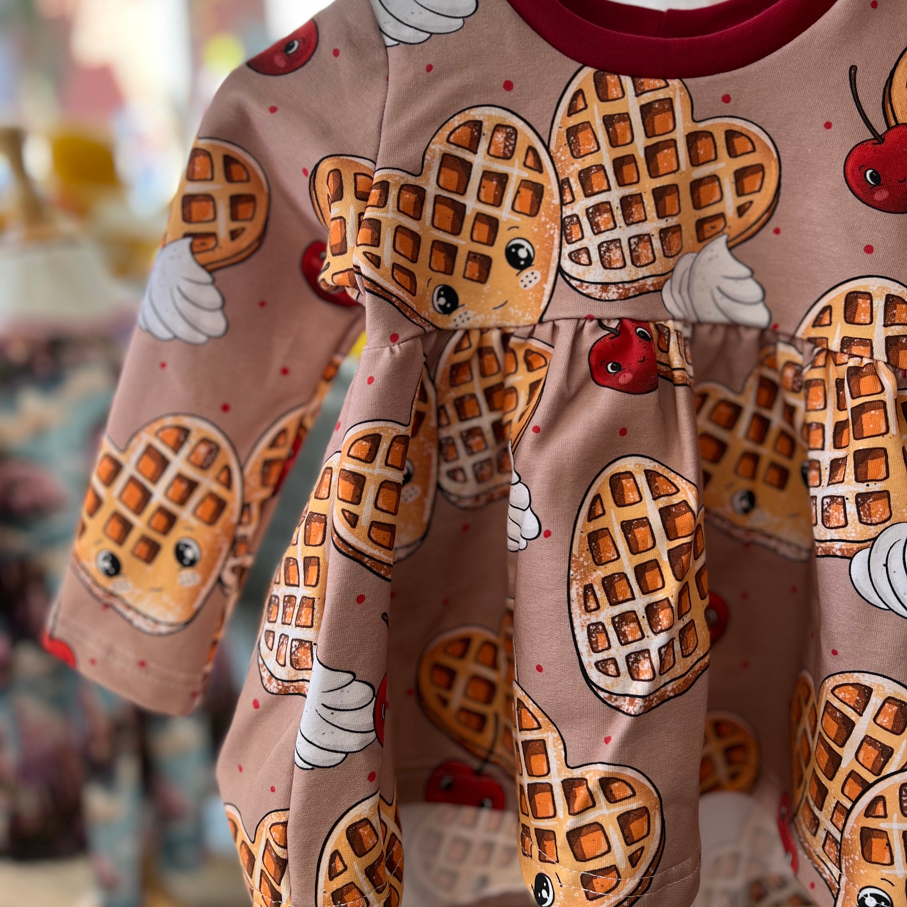 Stoffvorbestellung "süße Herzwaffeln"