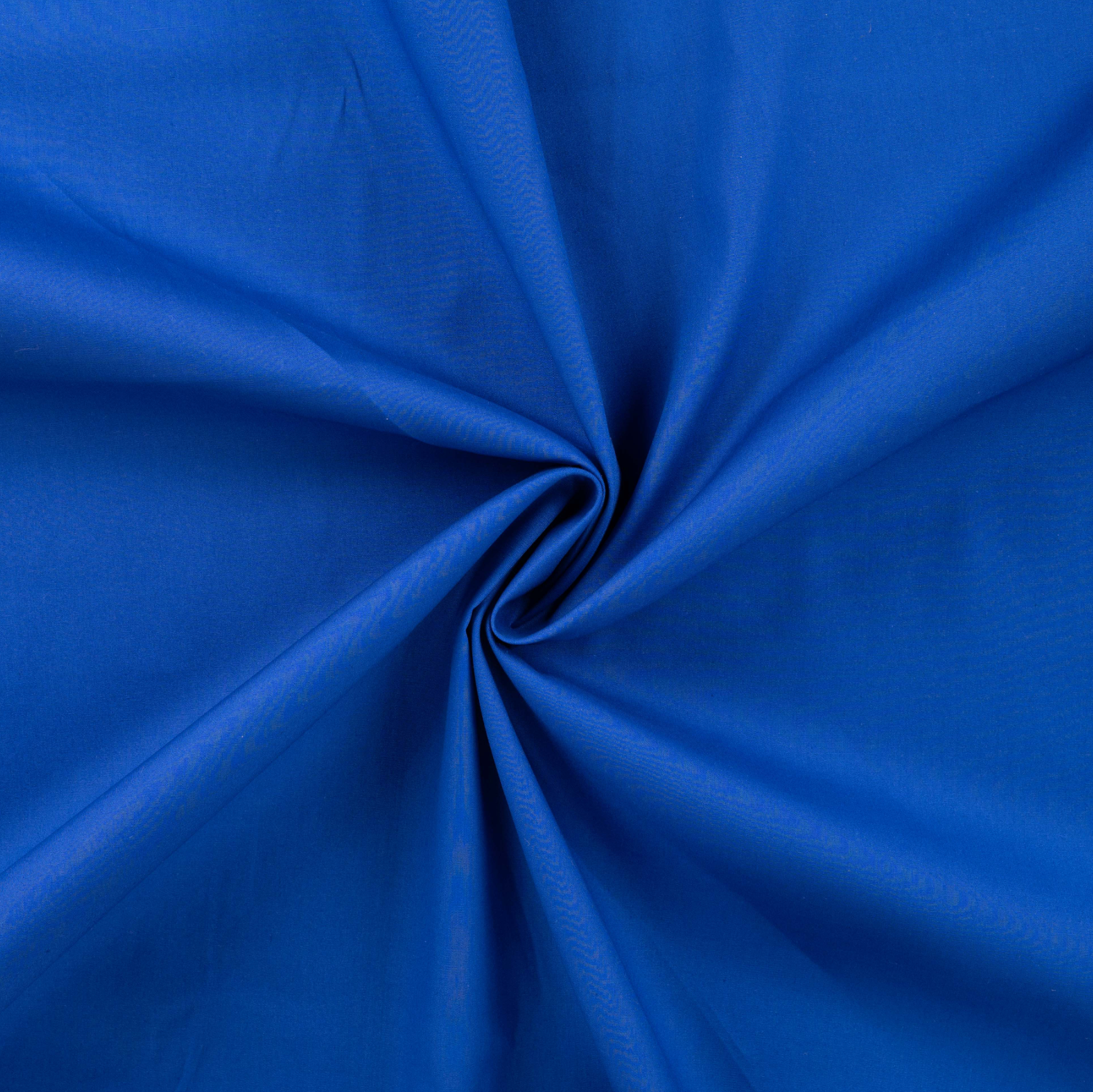 aumwoll Popeline Royal Blau