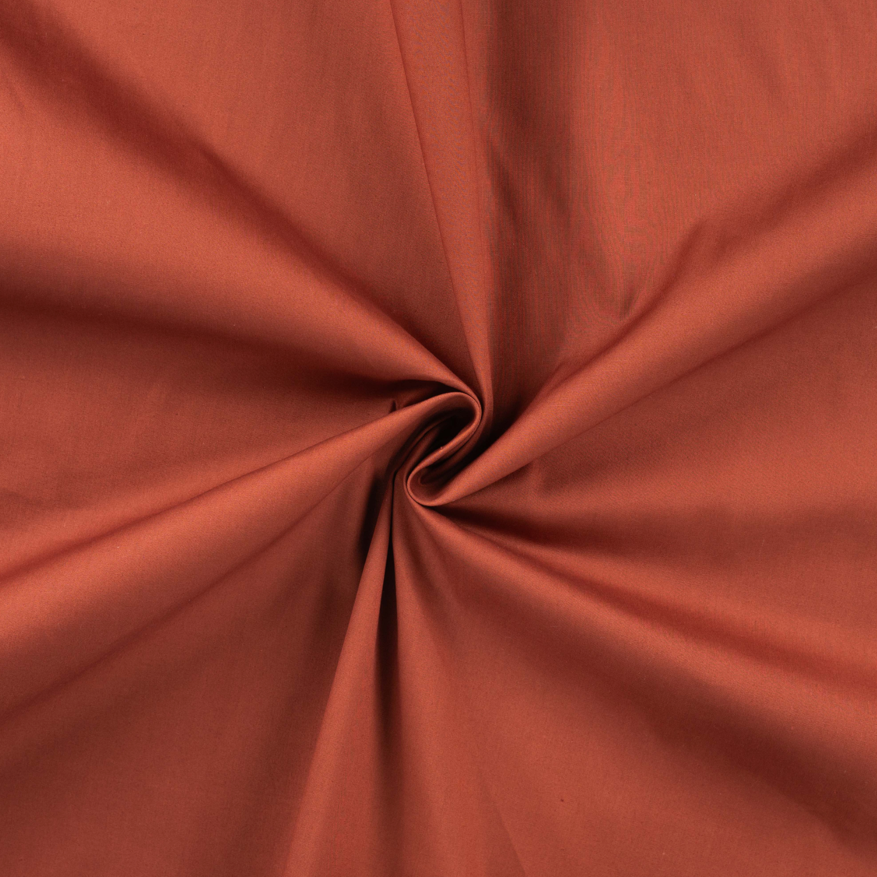 Baumwoll Popeline Terra Rost