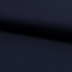 Baumwollstoff Popeline in navy dunkelblau