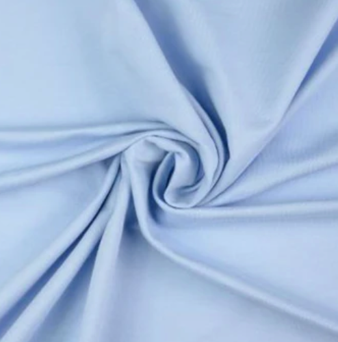 Bündchen Schlauchware Blau Hellblau