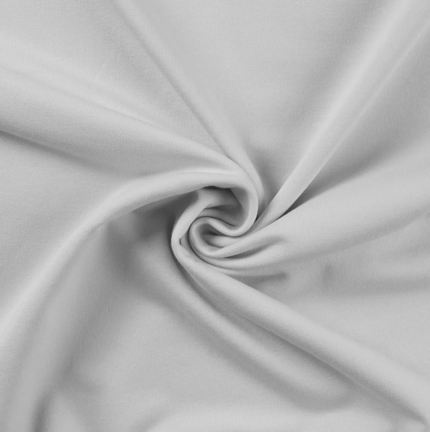 French Terry Uni Silver Silber