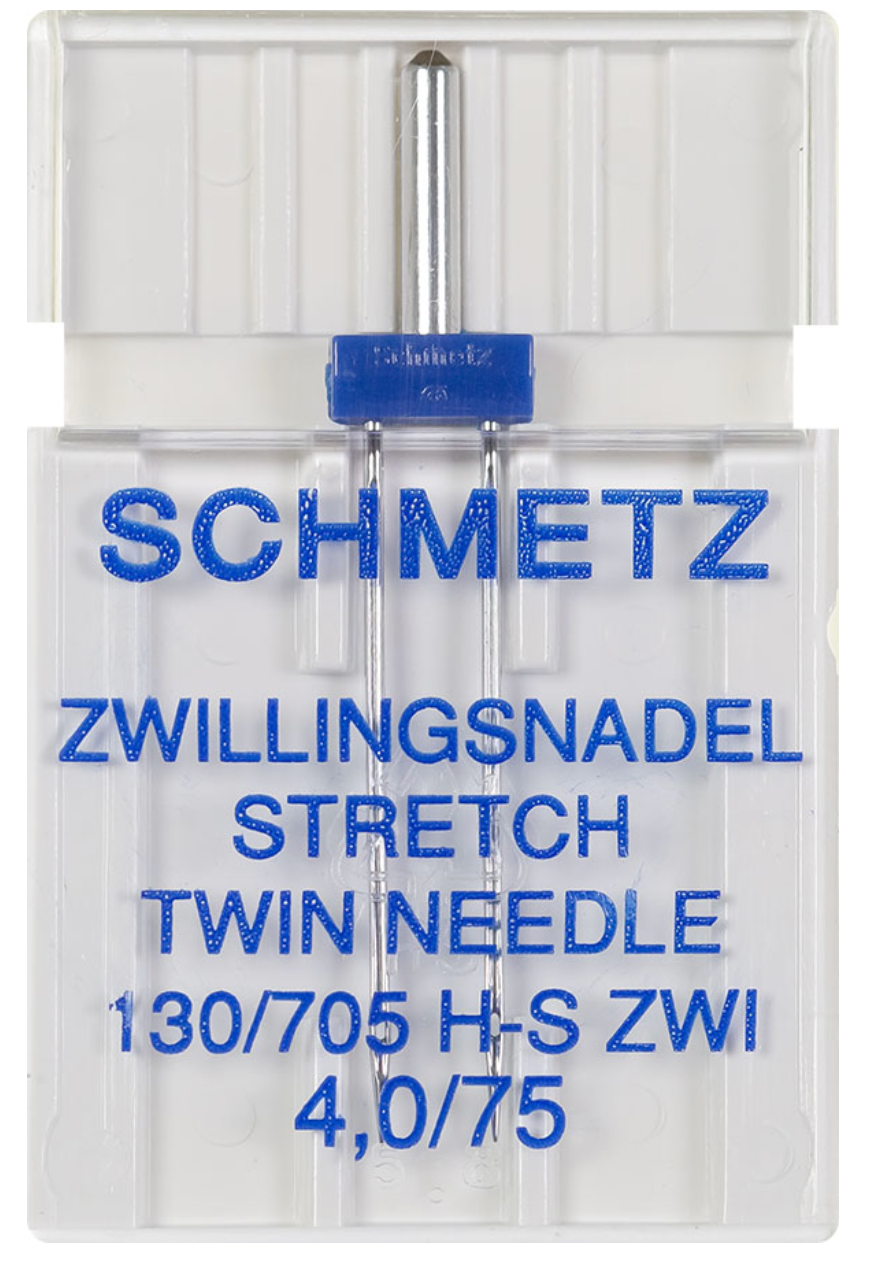 Schmetz Zwillings-Nähmaschinennadel 130/705 Stretch 75/4.0 mm