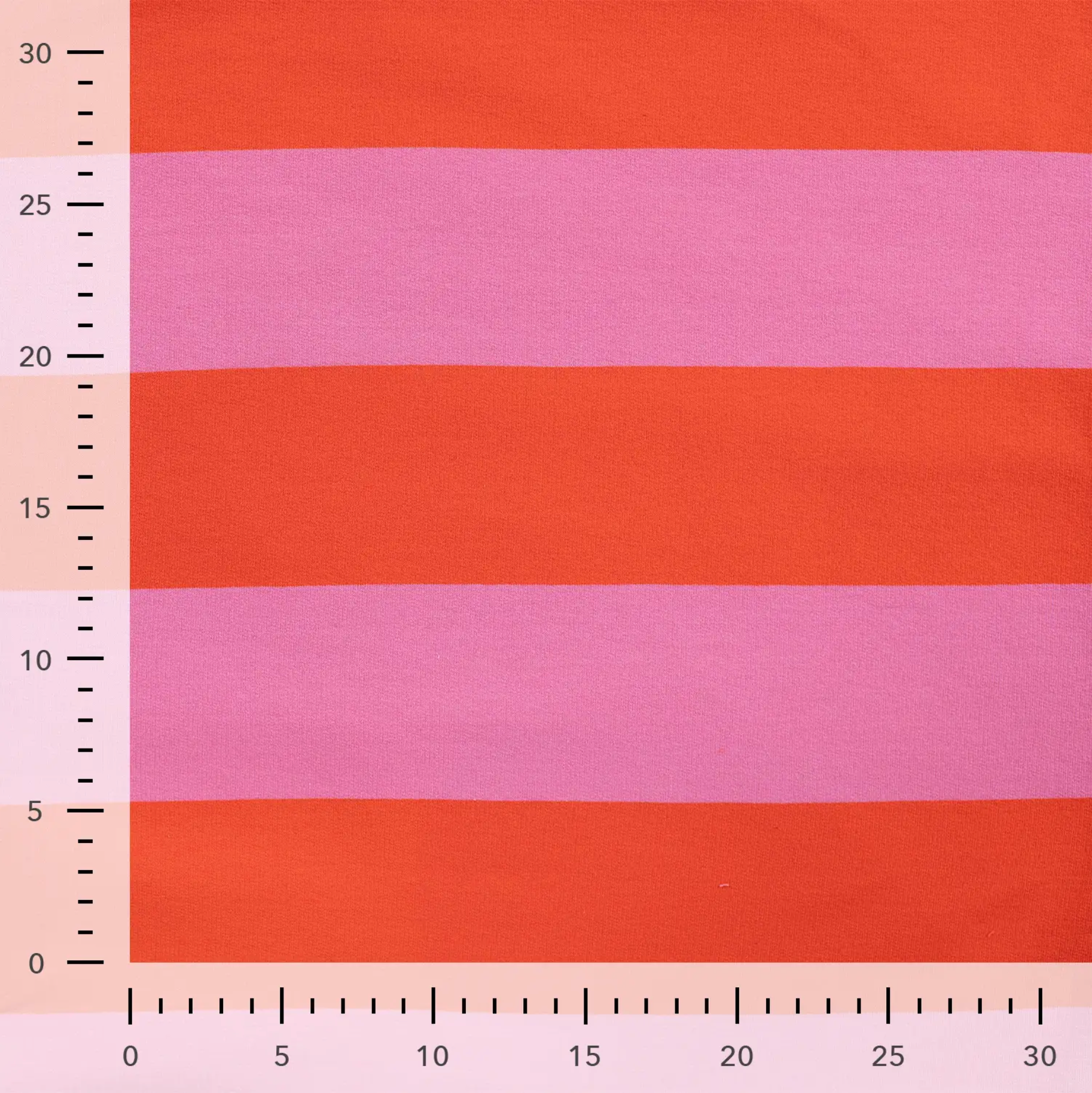 French Terry "Stripe pink/orange" *ab KW 24 wieder lieferbar
