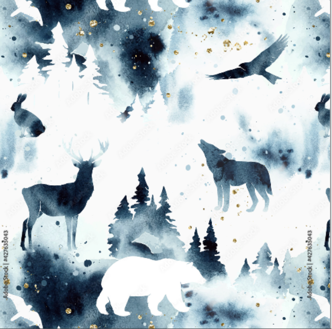 Stoffvorbestellung "grey forest"