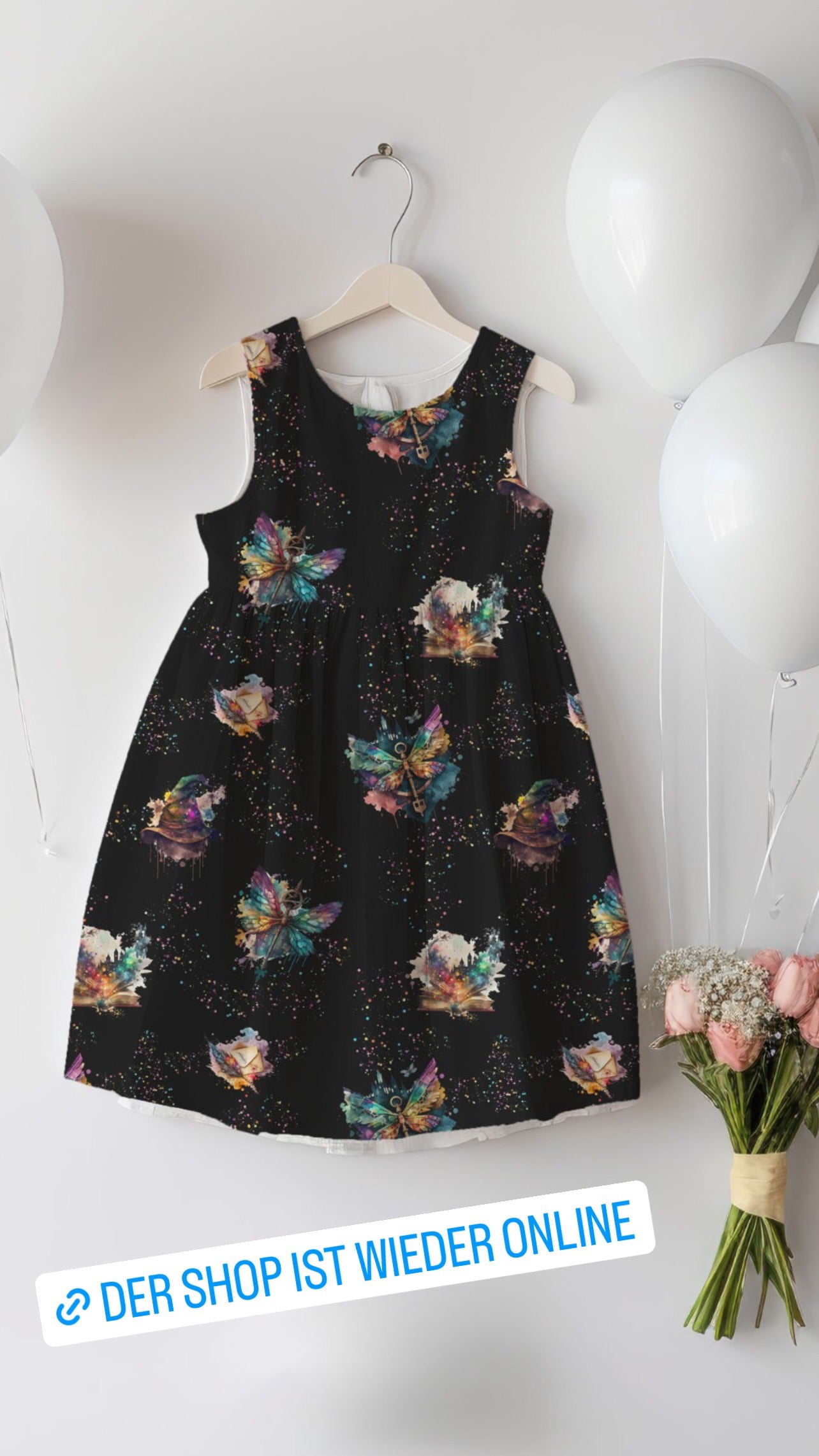 Stoffvorbestellung "magisches Farbenspiel black Edition"