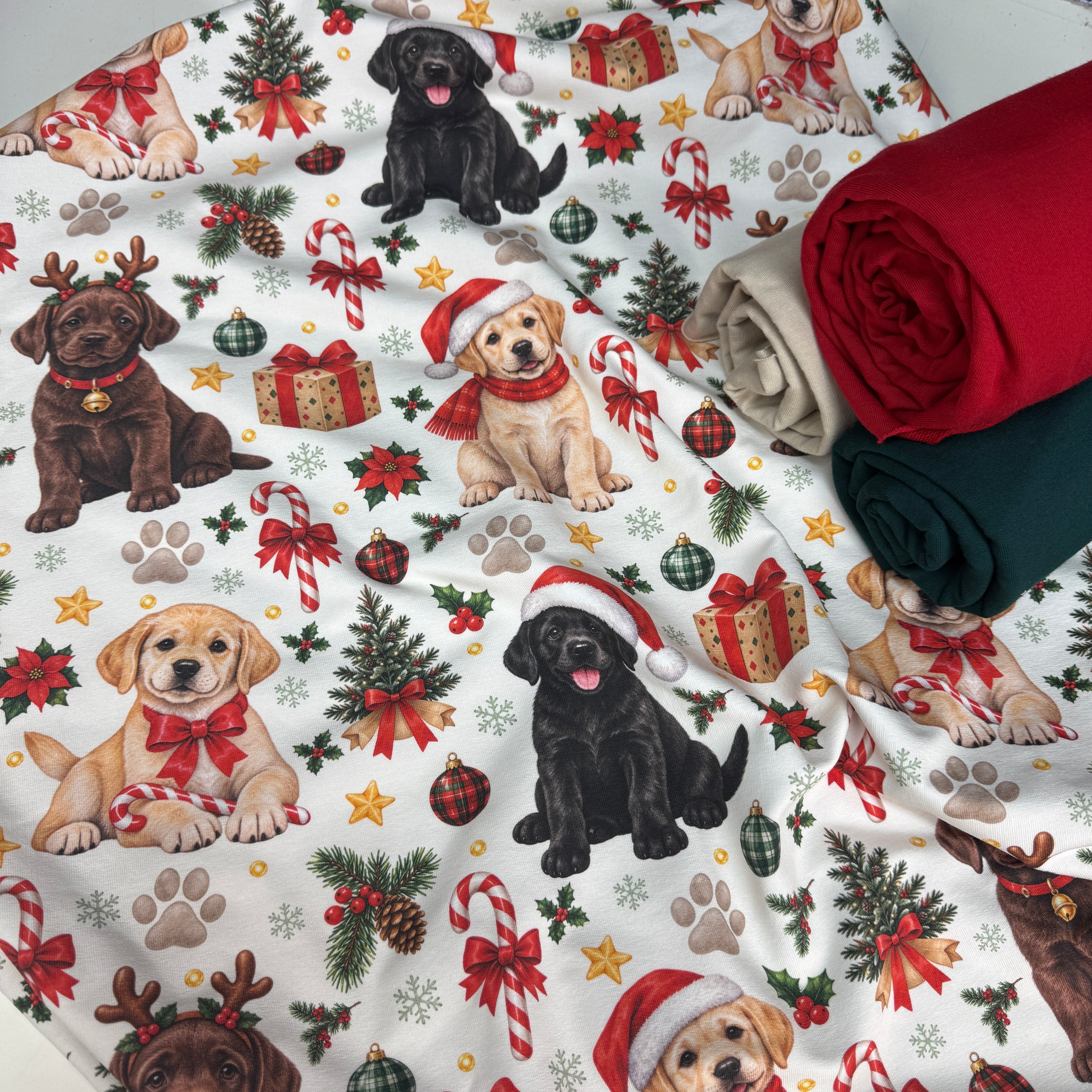 Stoffvorbestellung "Schlappohr Weihnachten"