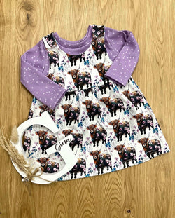 Bio Jersey "Watercolor Cow"