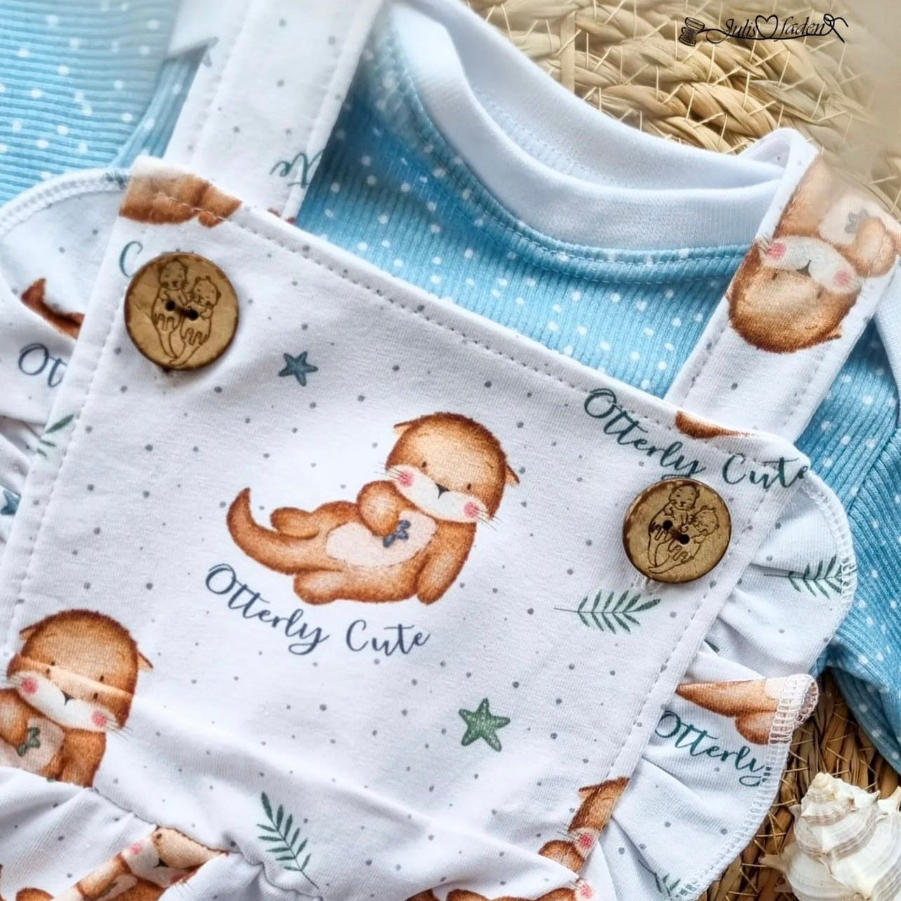 Kinderstoff süße Otter Otterstoff