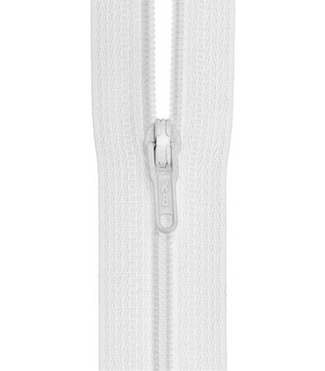 Endlos Reißverschluss in weiß als Meterware online kaufen