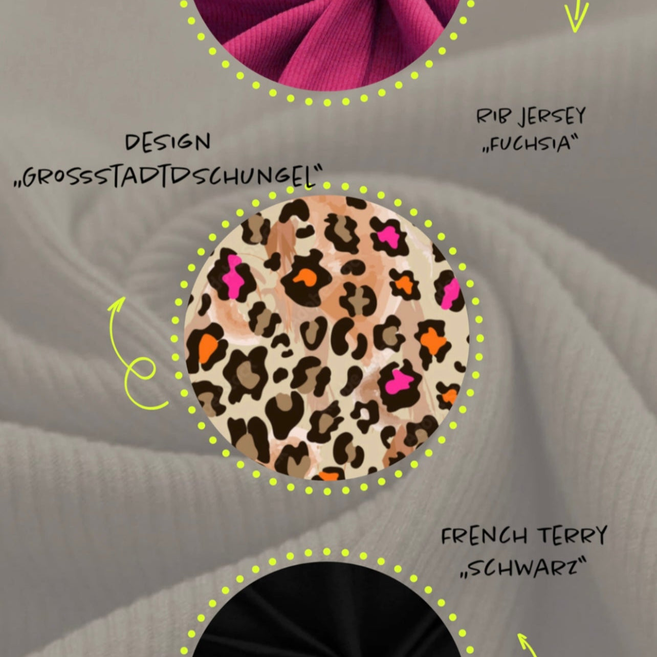 Stoffvorbestellung "Grossstadtdschungel"