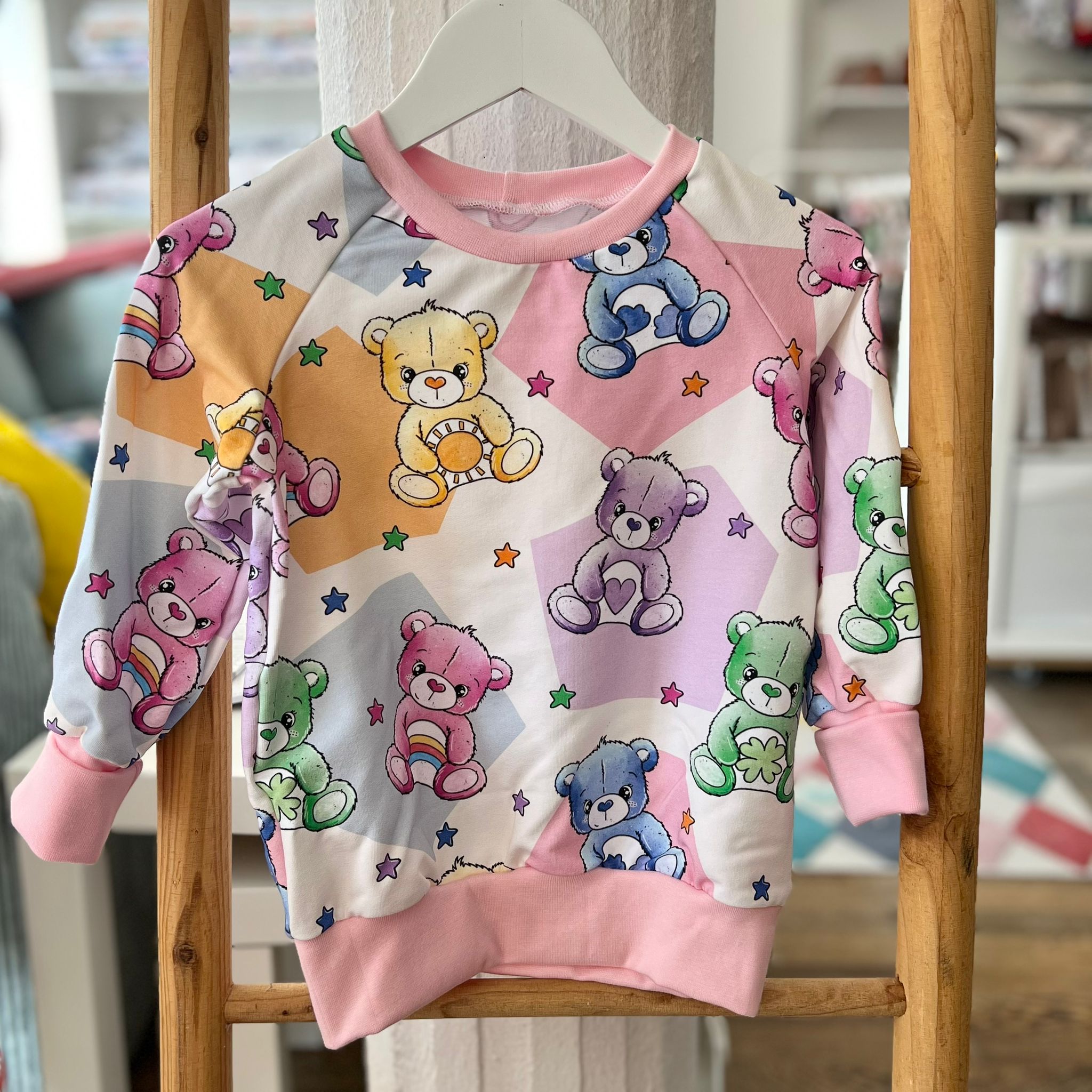 Individueller Sweater Paule 62/68 bis 158/164 - Uni