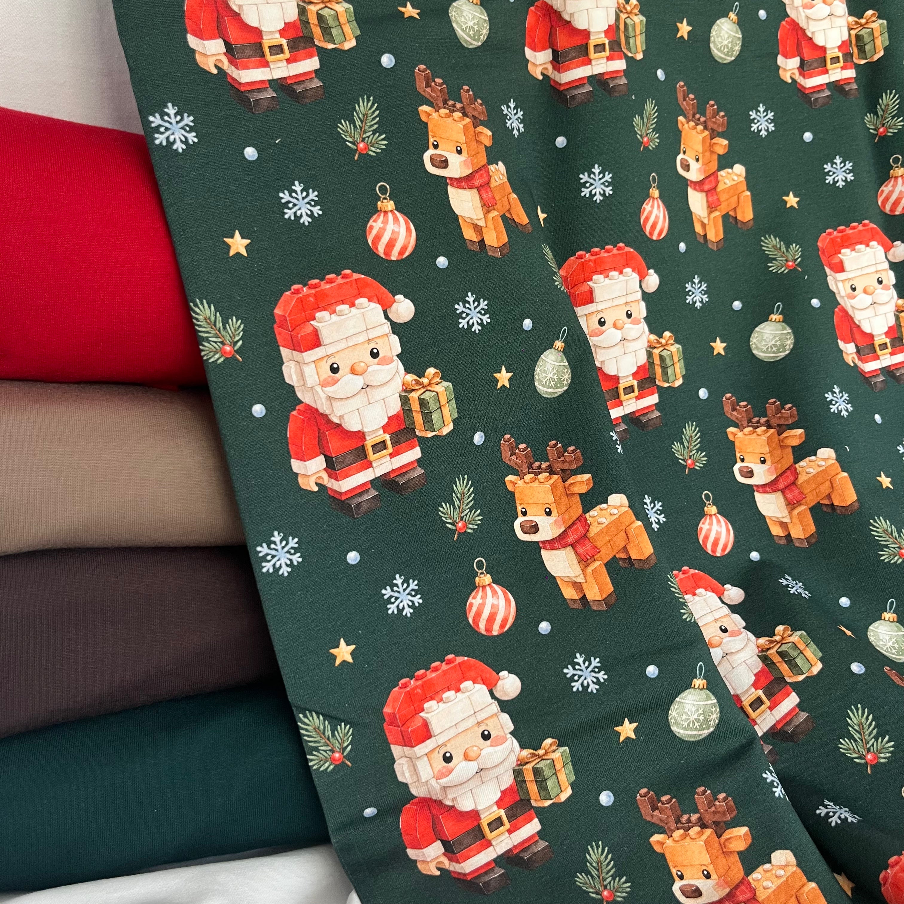 Stoffvorbestellung "Bausteinsanta"
