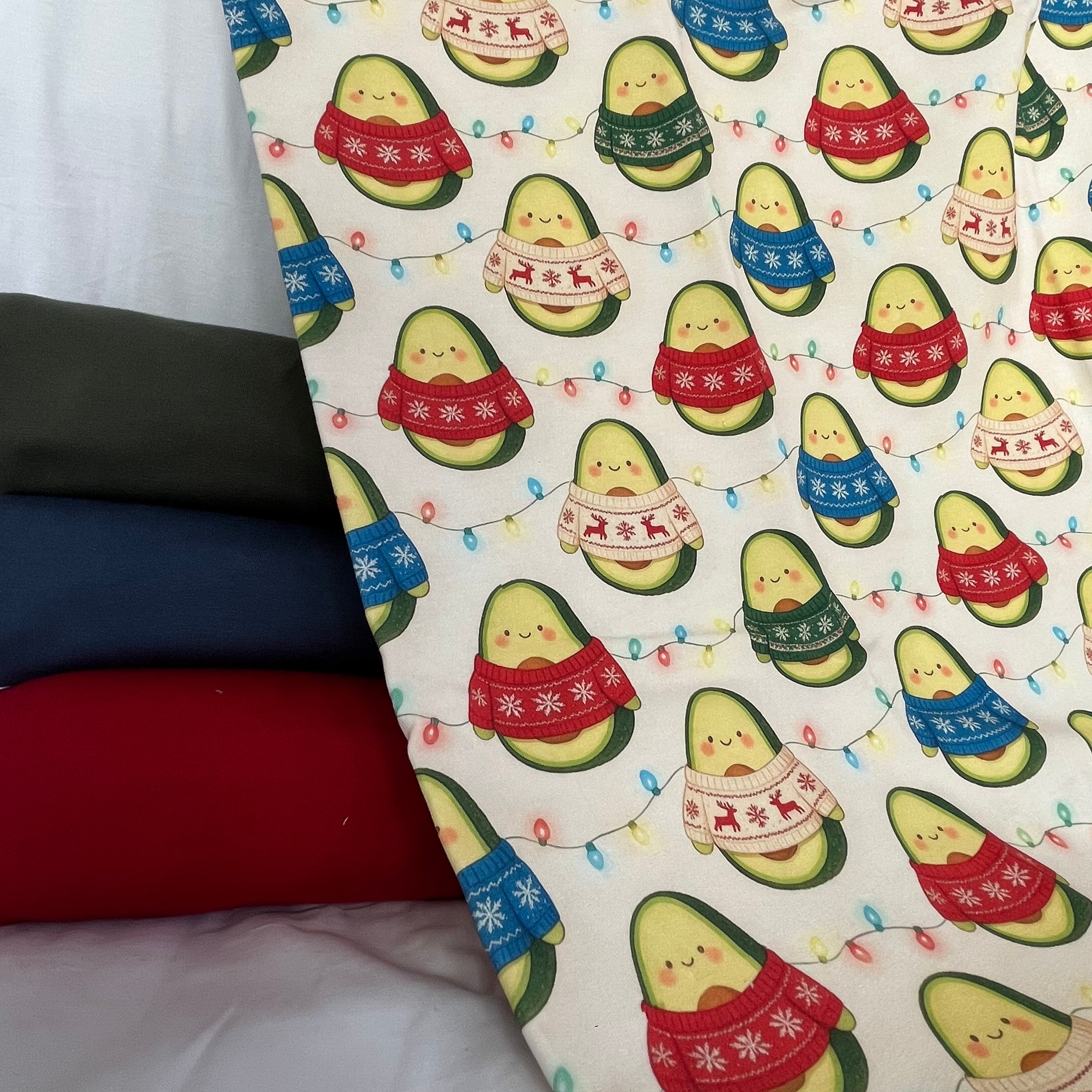 Stoffvorbestellung "Alwin Avocado im Winterpulli"