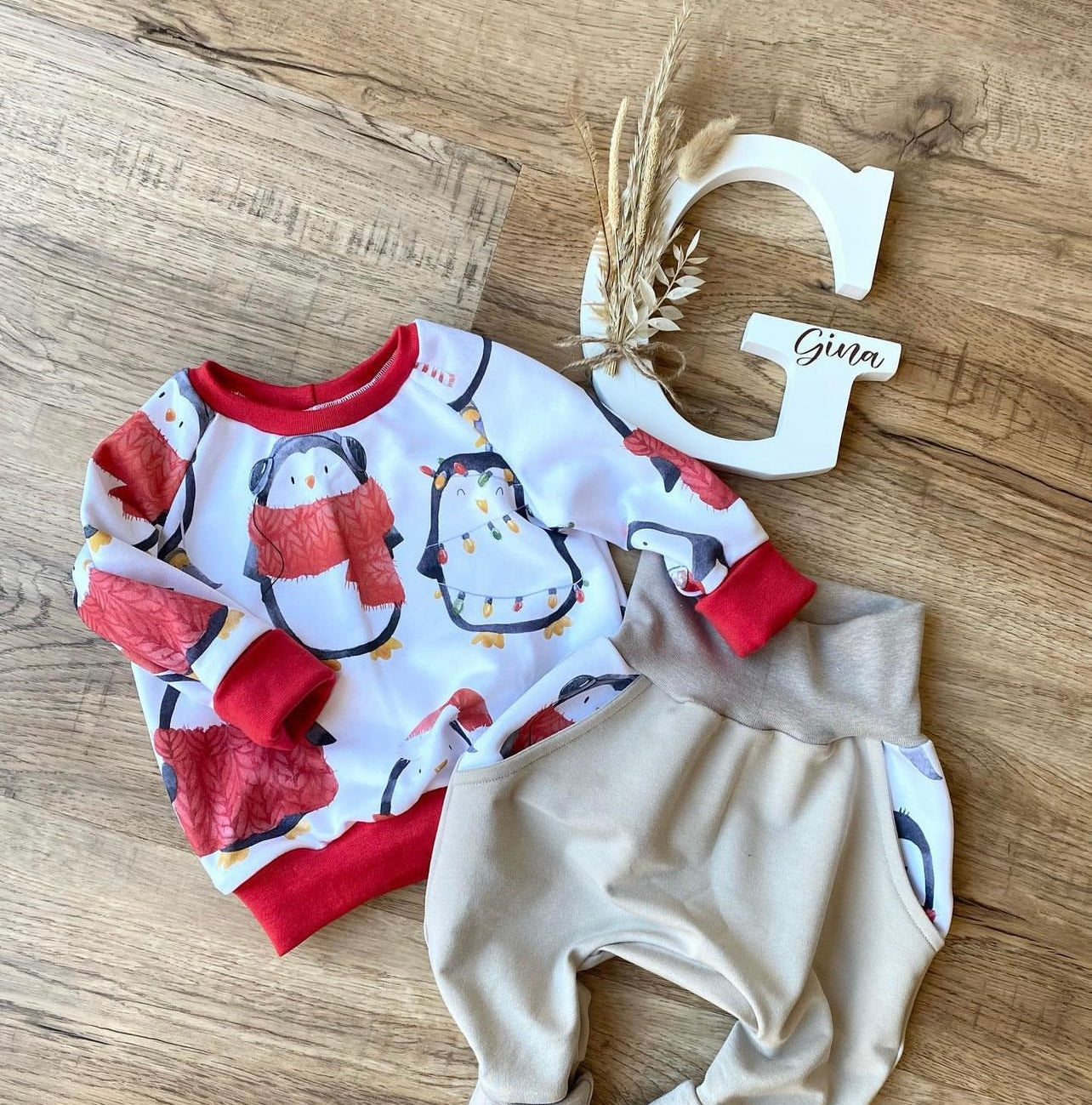 Bio French Terry "Pinguinparty"