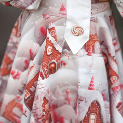 Stoffvorbestellung  "Winterwunderland rosé"