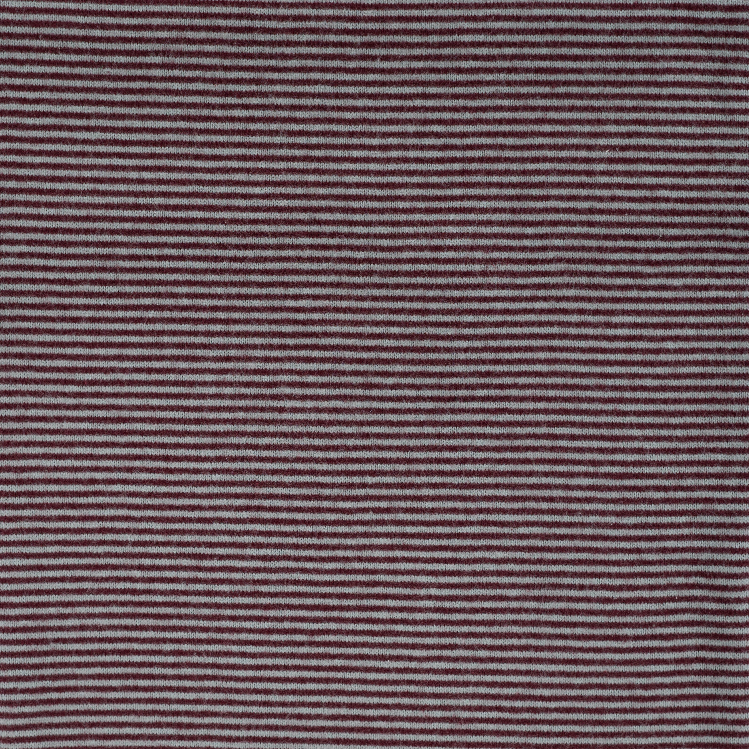 Jersey "stripes bordeaux"