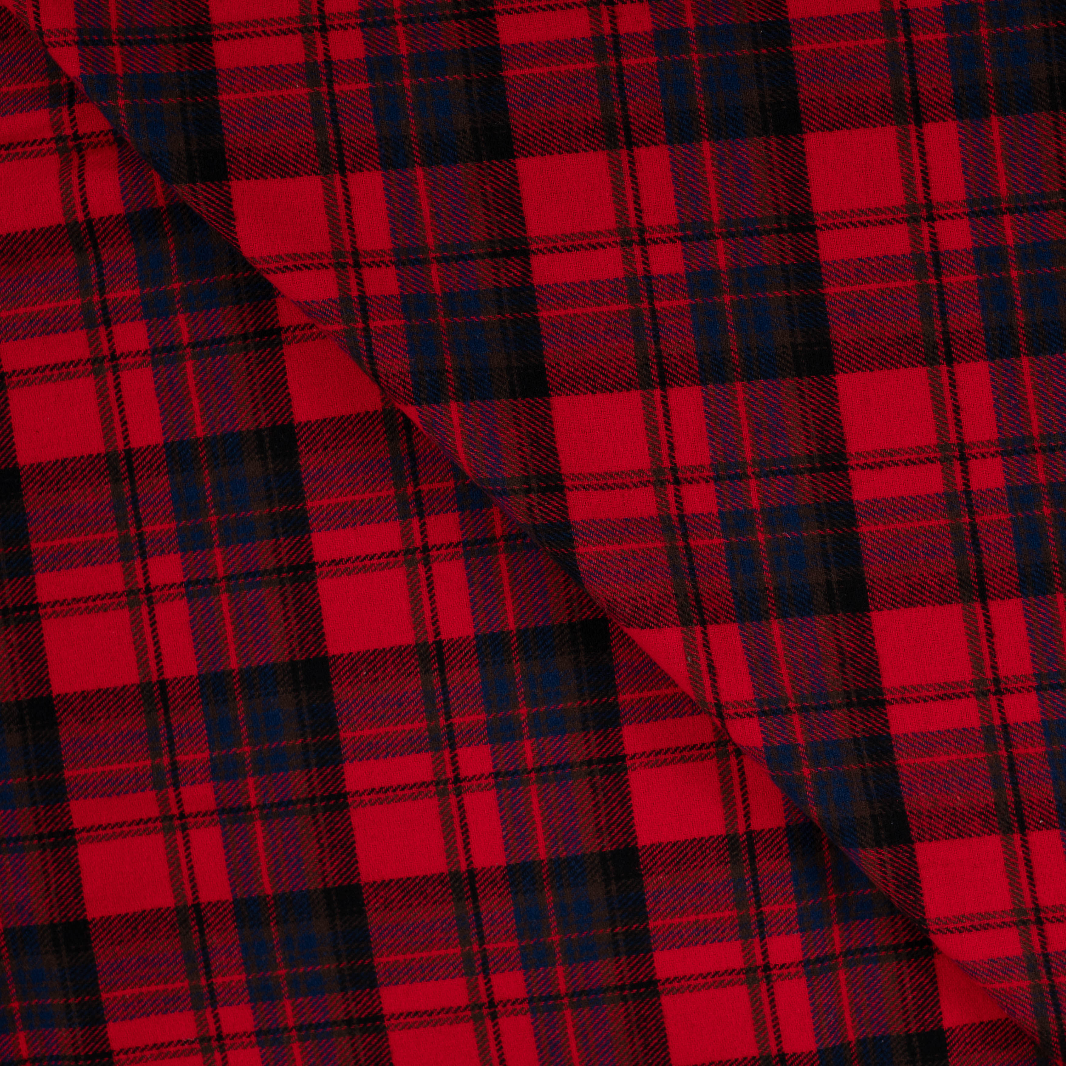 Flanel Brushed "Checker Rot"