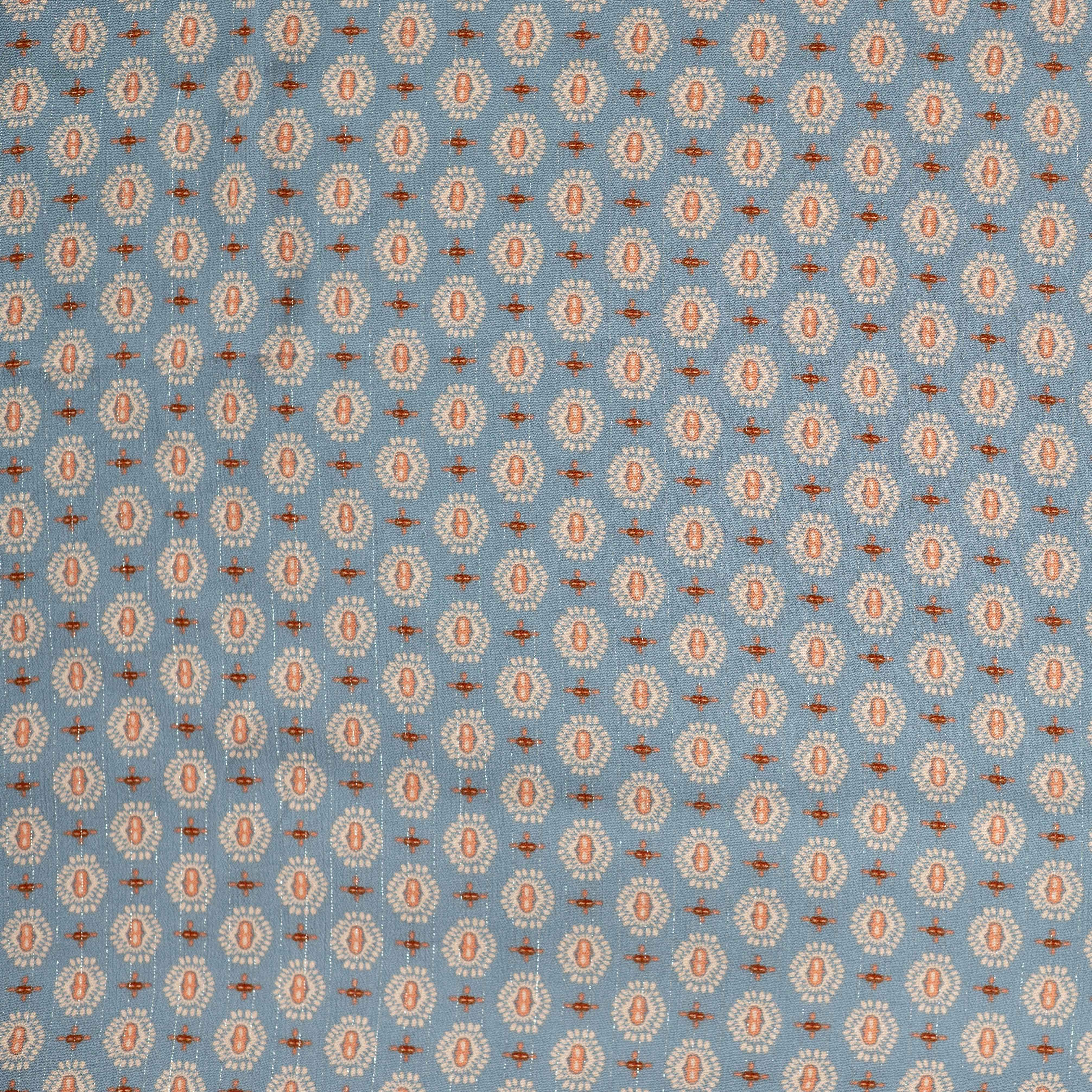 Viscose Lurex "Blumen"