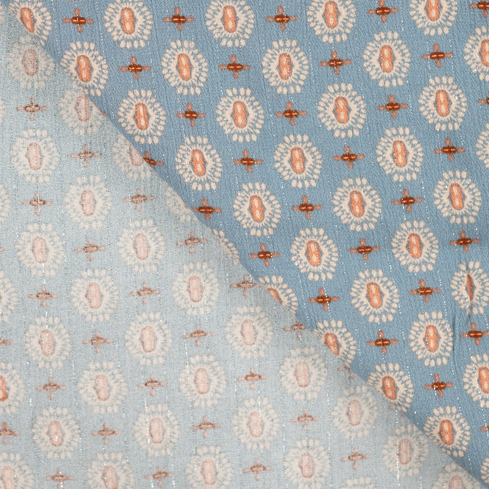 Viscose Lurex "Blumen"