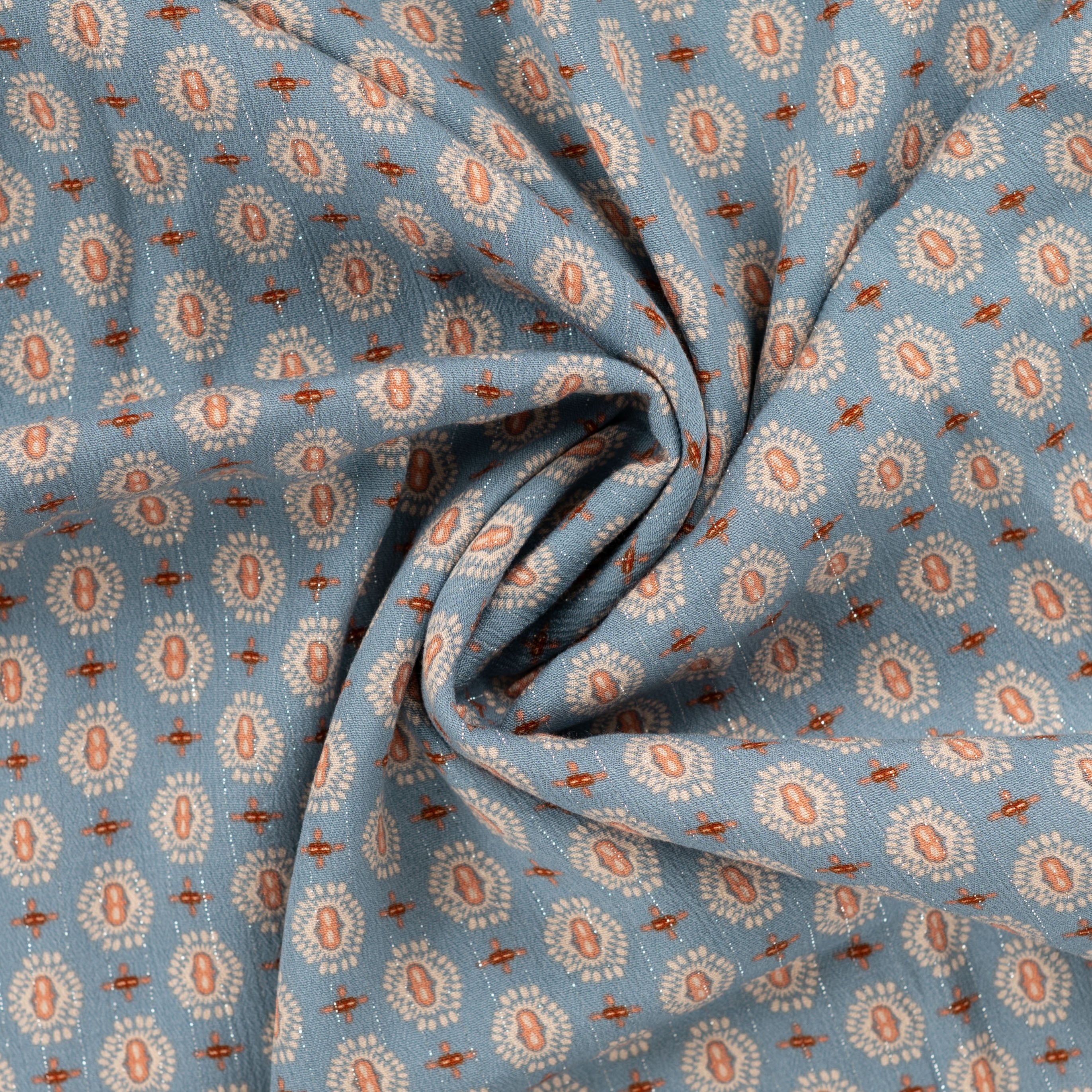 Viscose Lurex "Blumen"