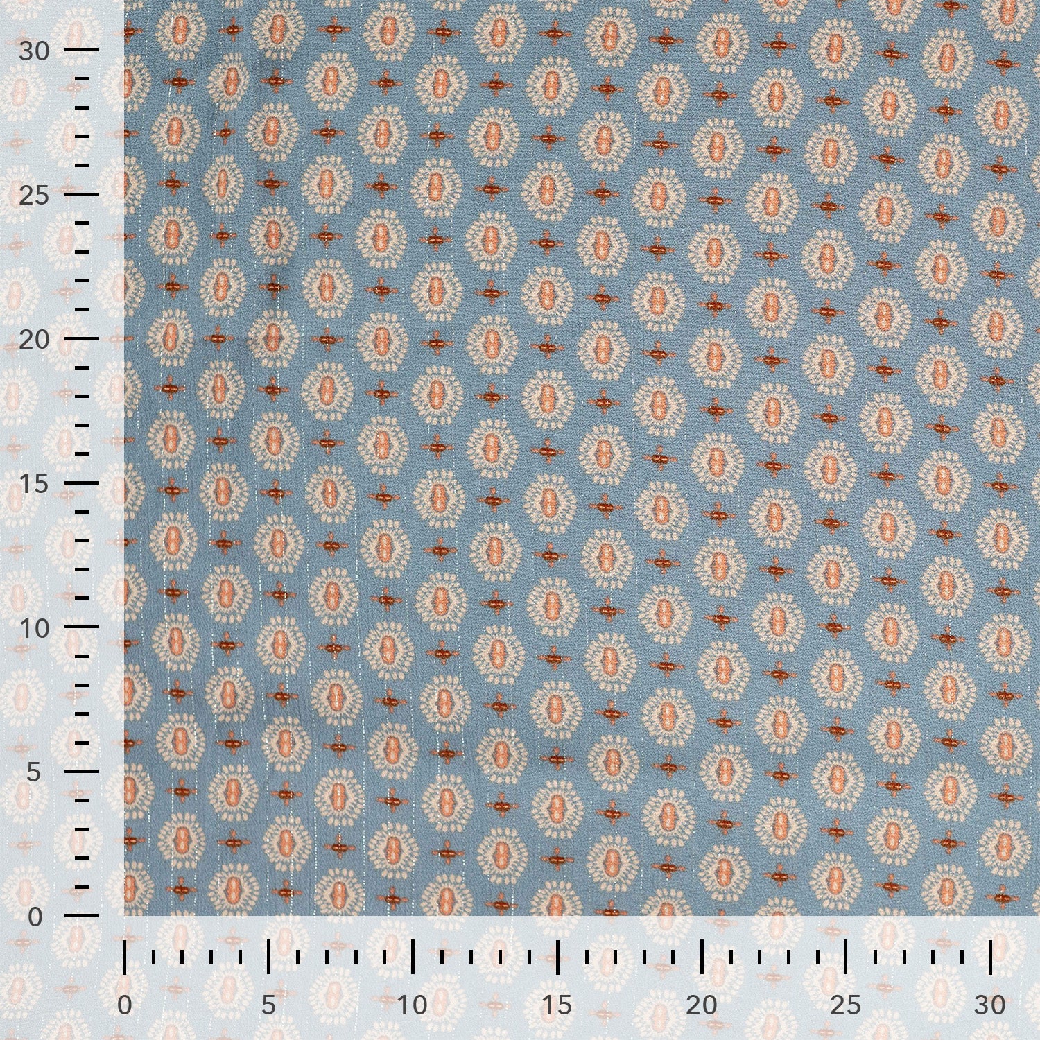 Viscose Lurex "Blumen"
