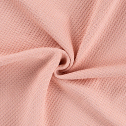 bambus rosa Bambus Waffelpique 