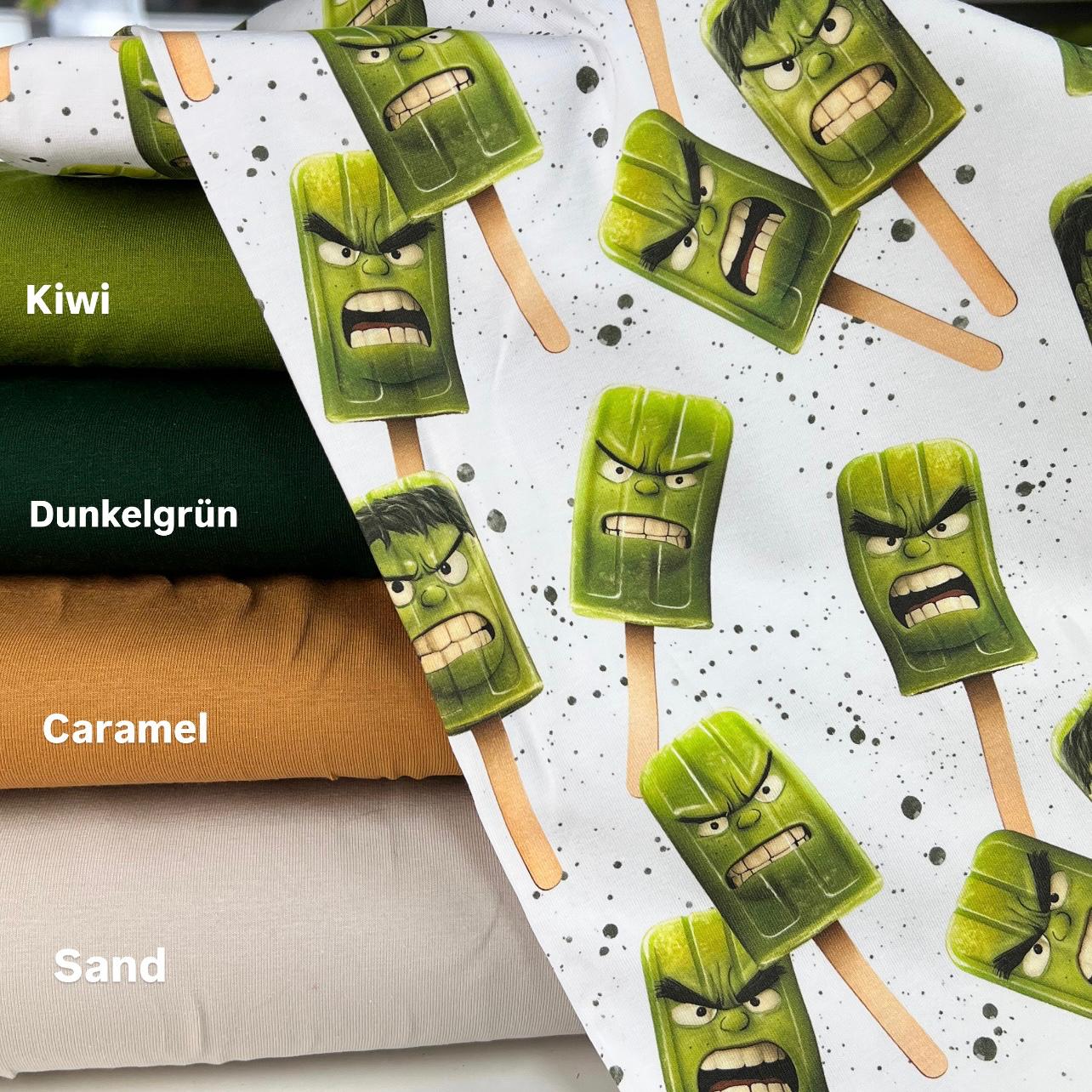 Kinderstoff wütendes Grünes eis Kombistoffe