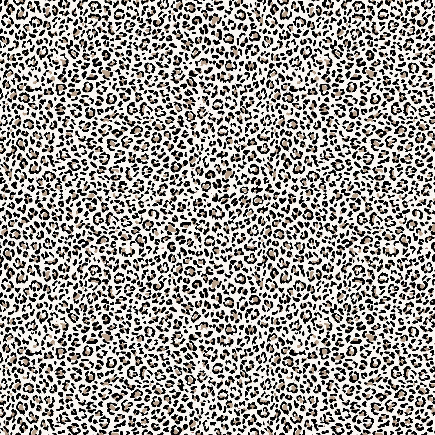 Kinderstoff mit Leo Muster  beige Leoparden Katzengold Design 