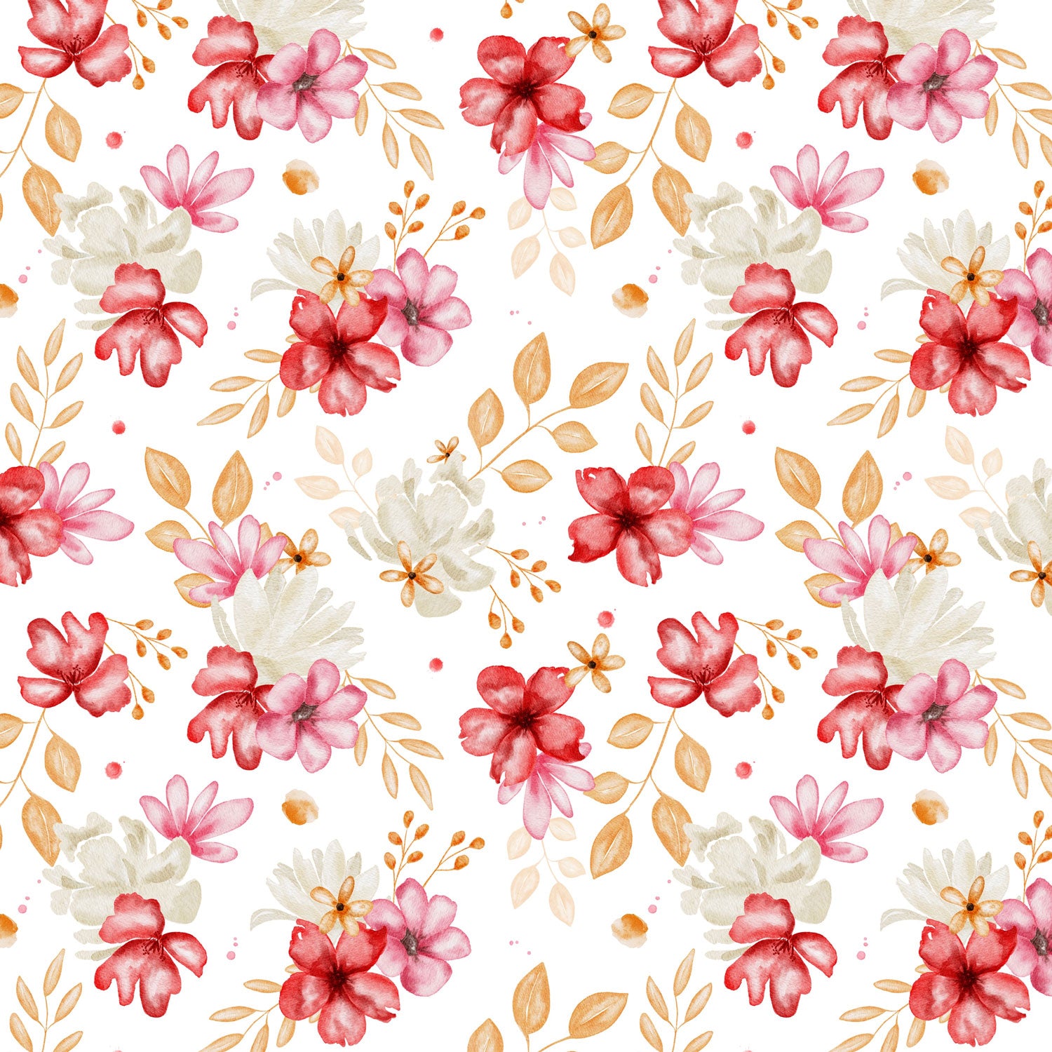 Meterware Blumenstoff Damenstoff 