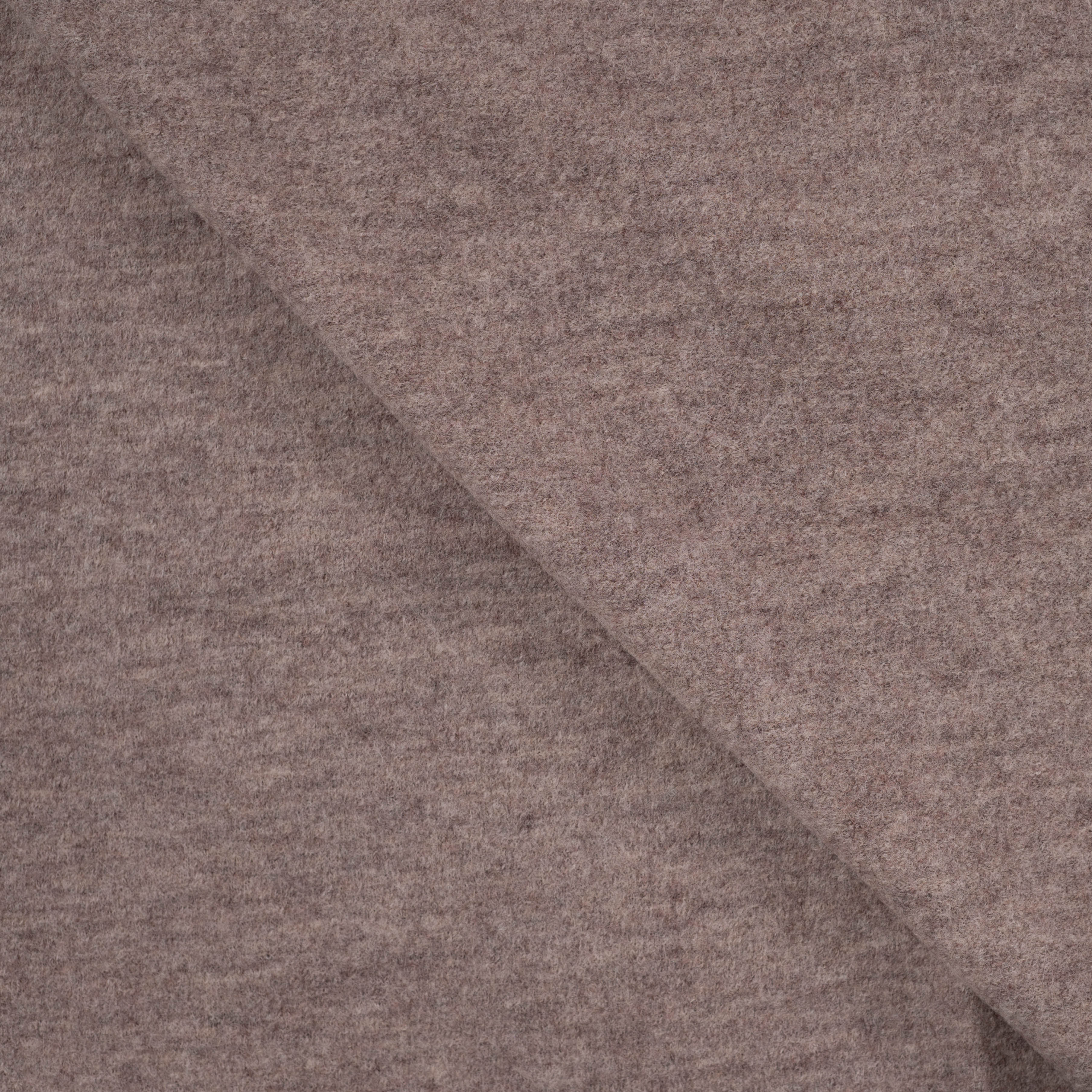 Wollwalk “Taupe meliert”