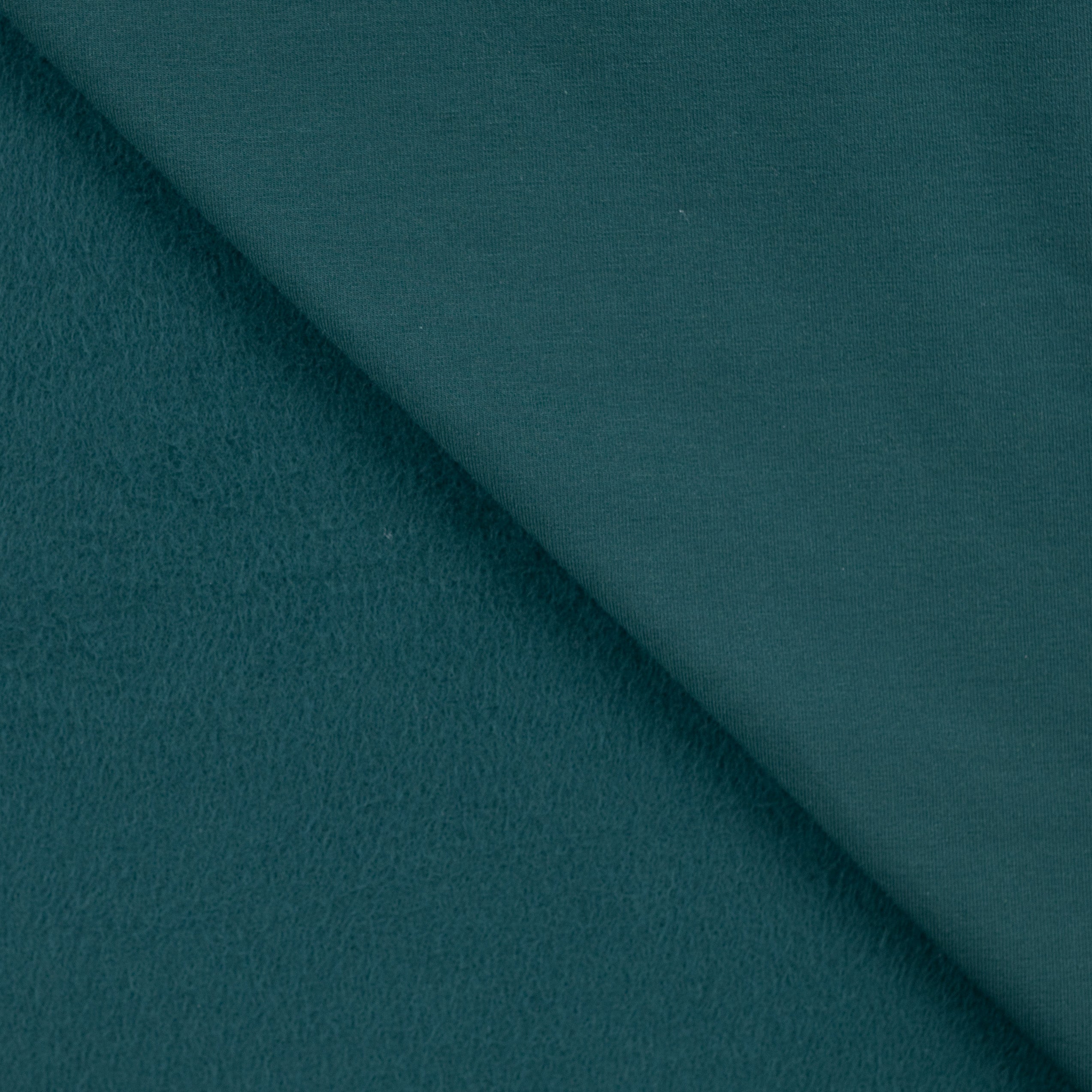 Brushed French Terry  "petrol"