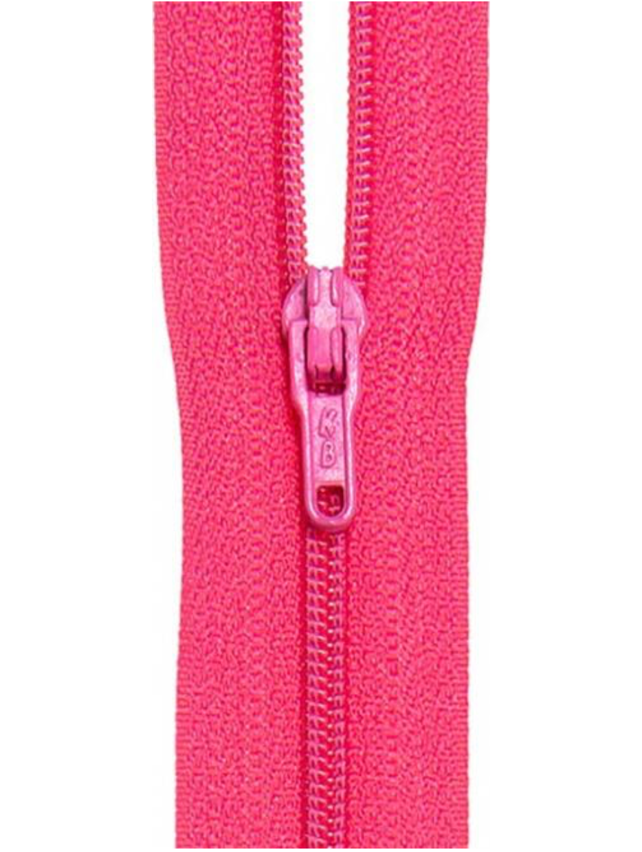 Reißverschluss pink als Meterware online kaufen