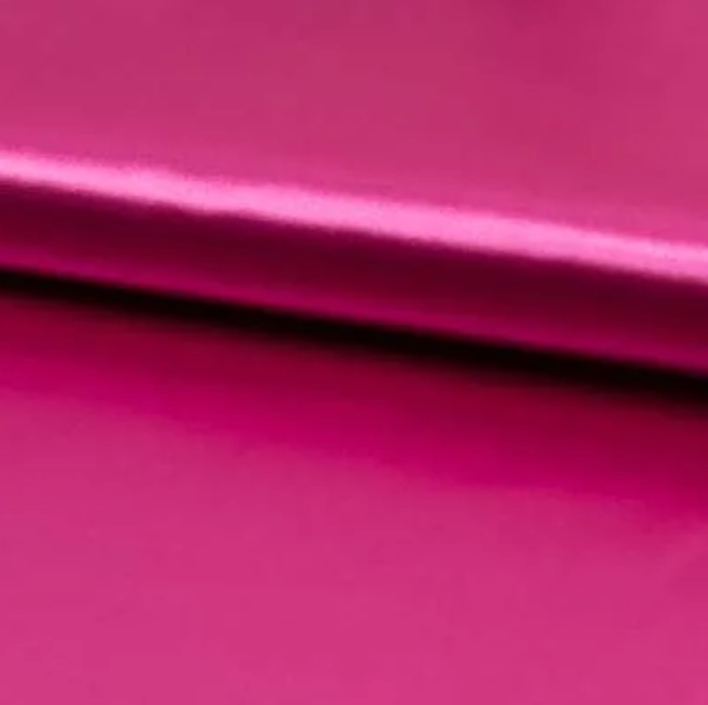 Satin als Meterware in Pink