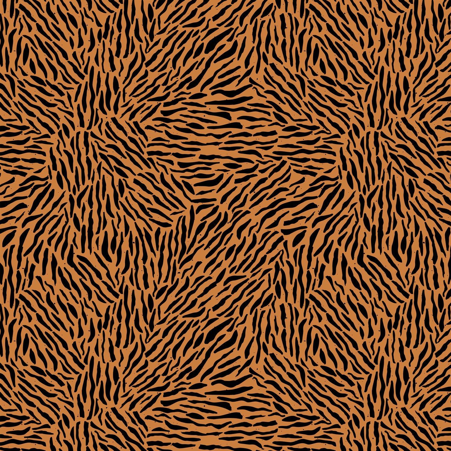 Kinderstoff Tiger Muster Katzengold Design