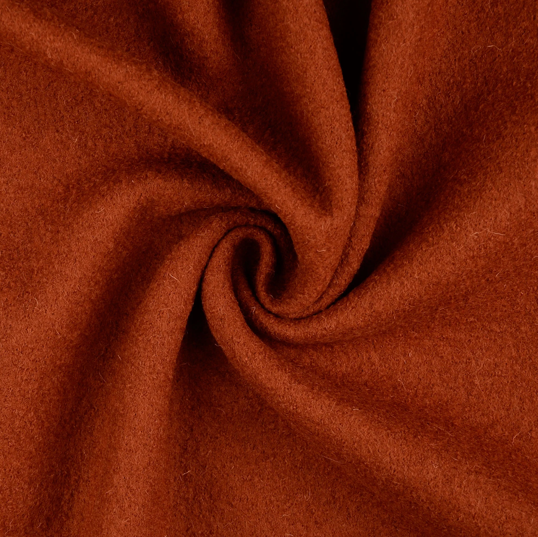 Walkloden Wollwalk schurwolle kupfer rost