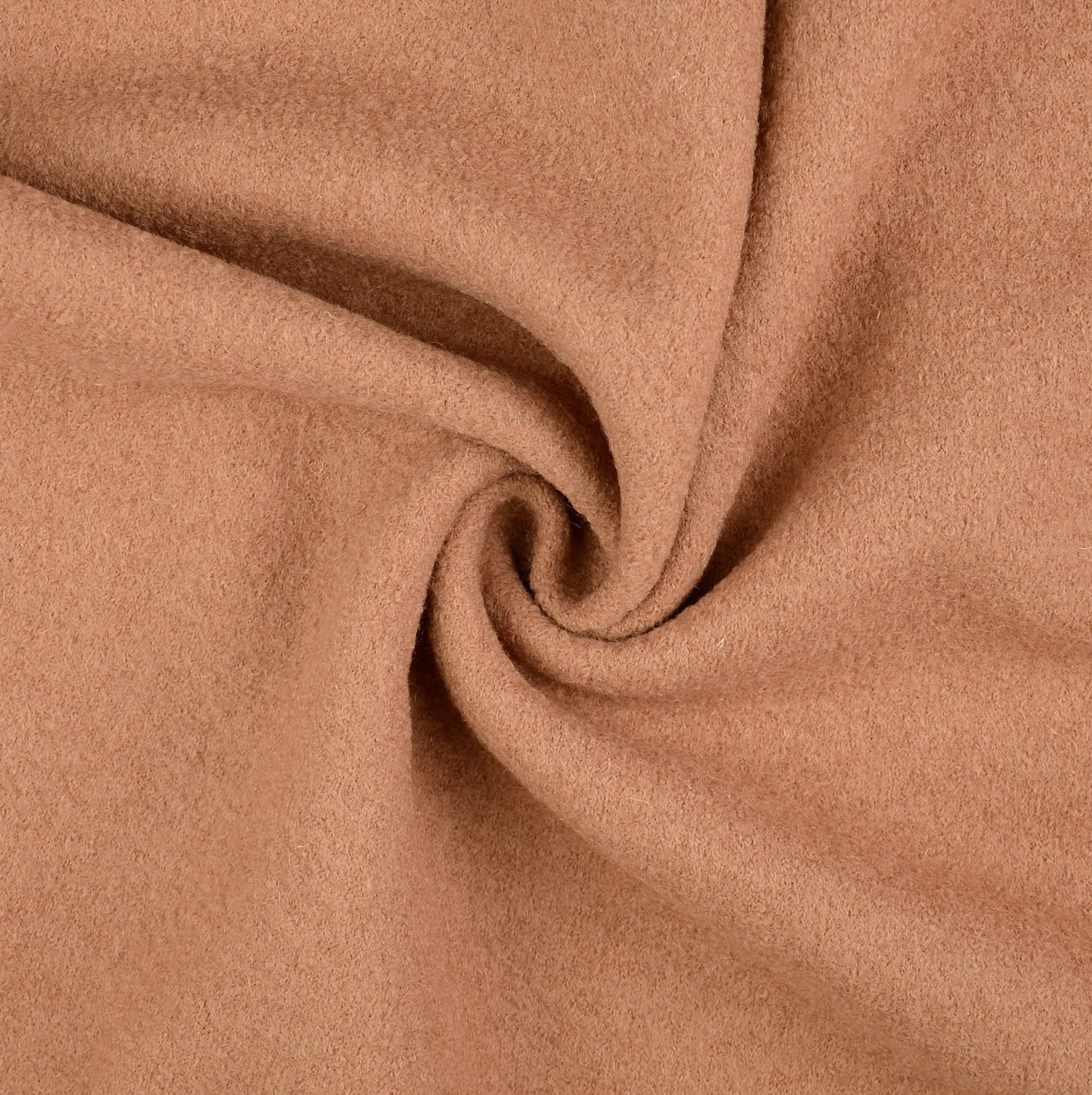 Walkloden beige Schurwolle