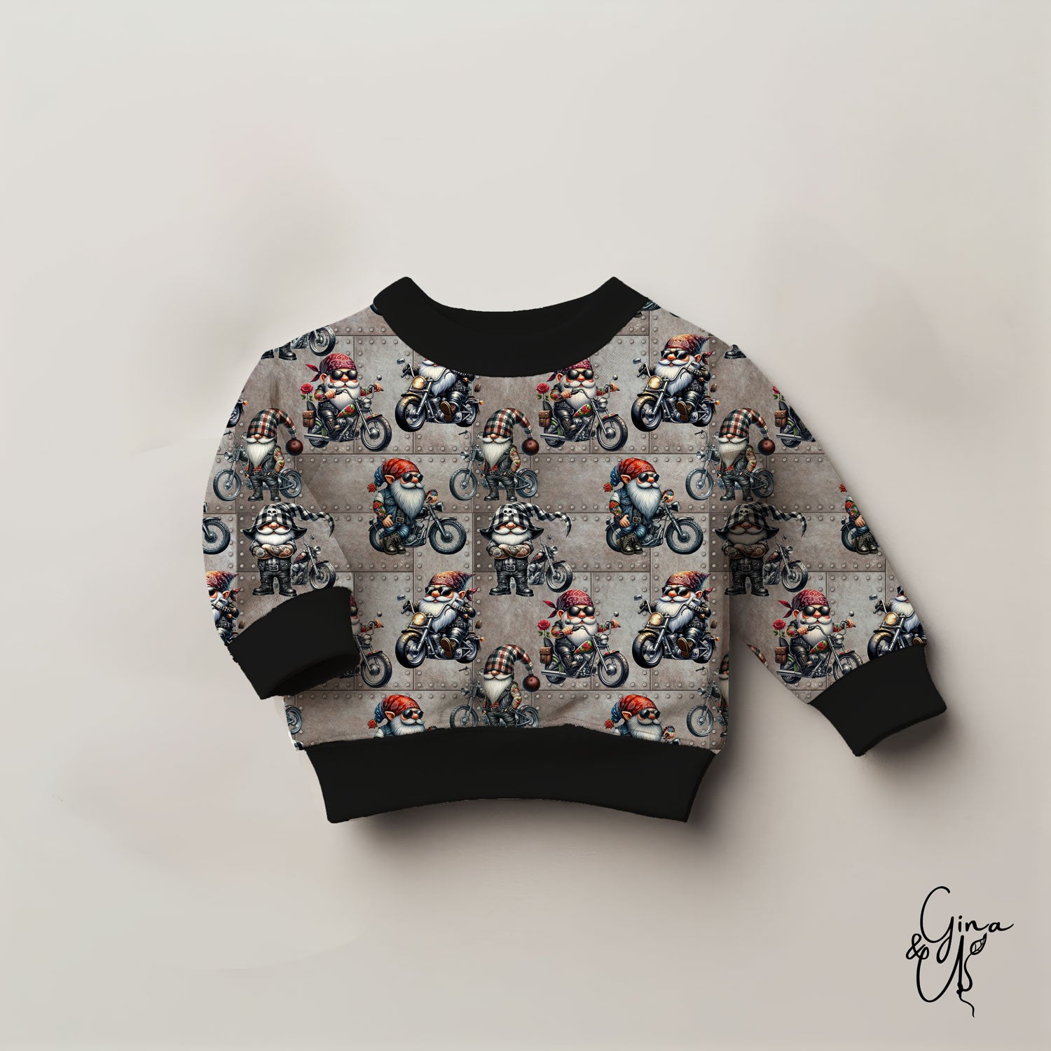 Stoffvorbestellung "Biker Gnomes"