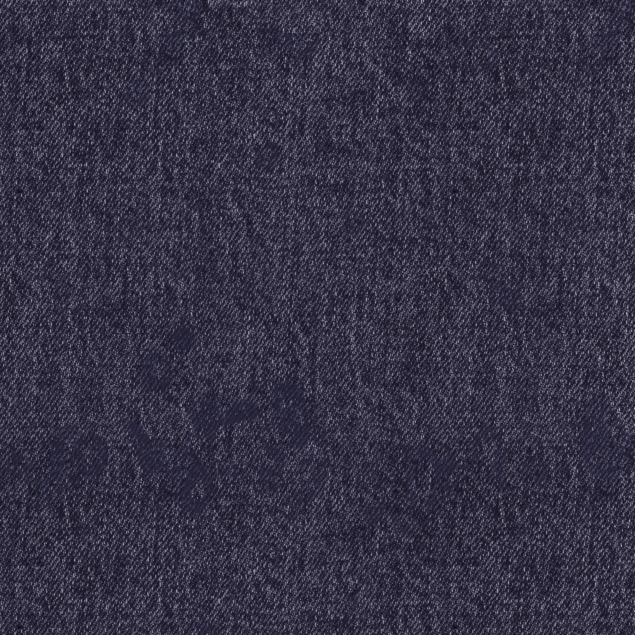 Stoff Denim Optik Jeans Look  dunkelblau blau