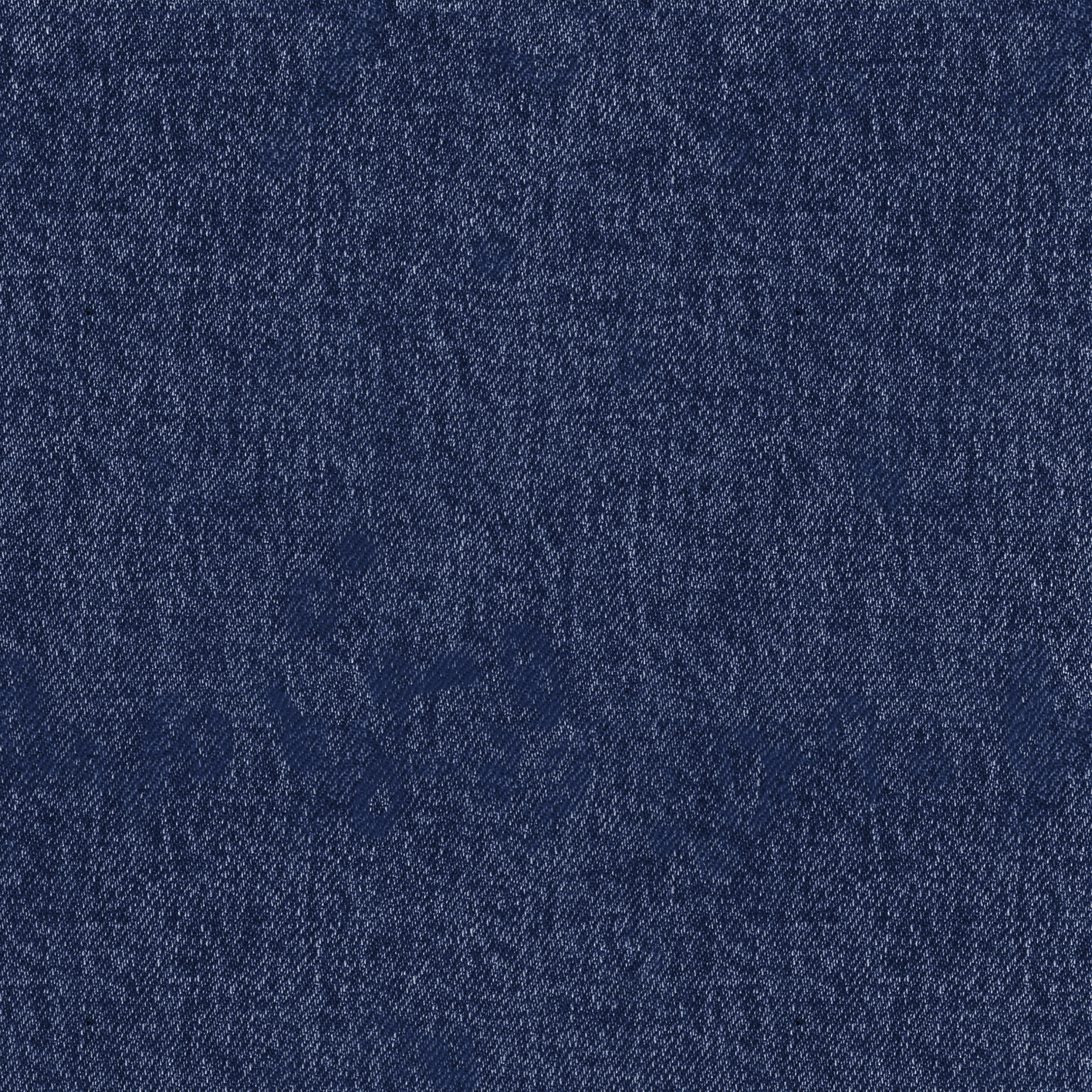 Stoff Denim Optik Jeans Look  dunkelblau blau