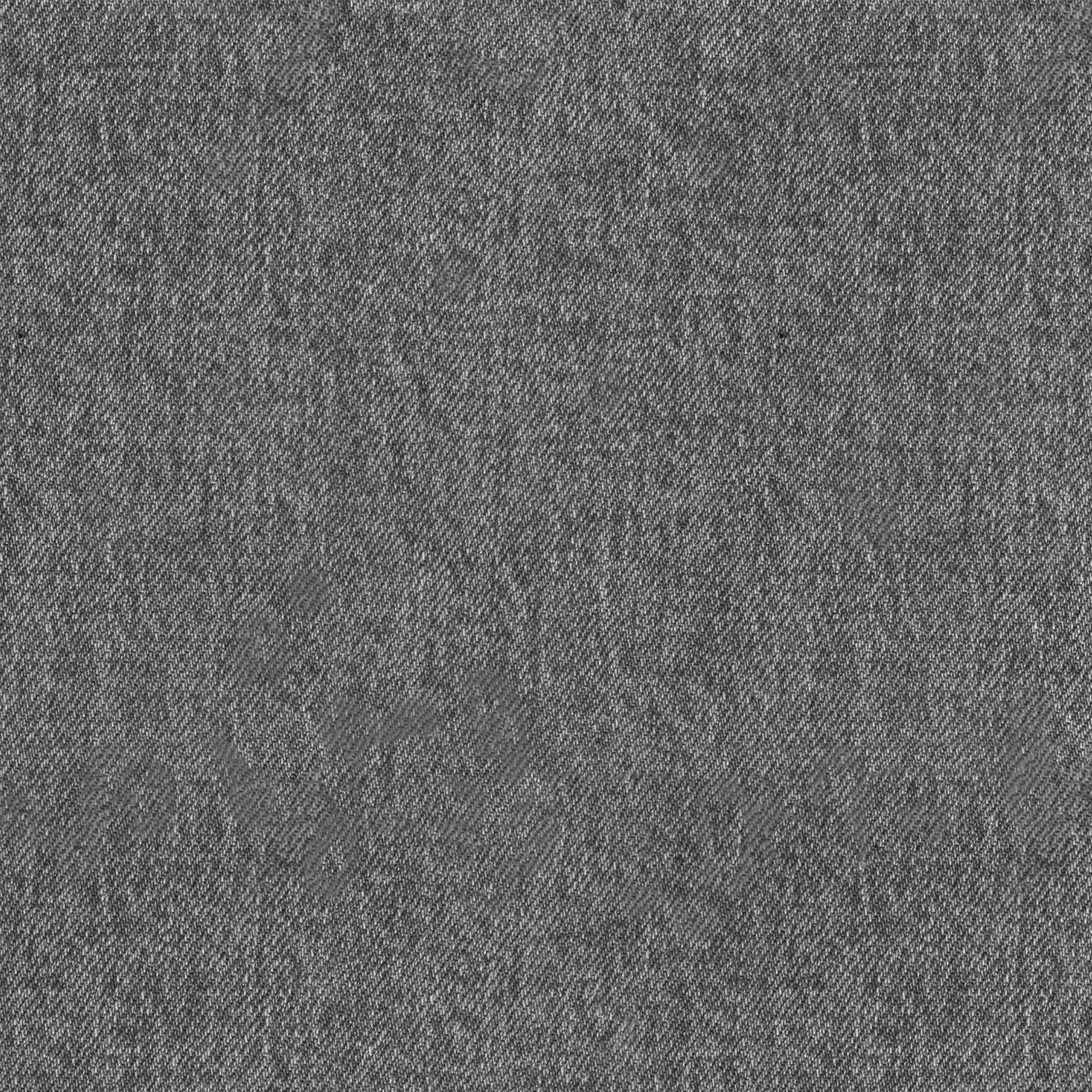 Stoff Denim Optik Jeans Look dunkelgrau grau