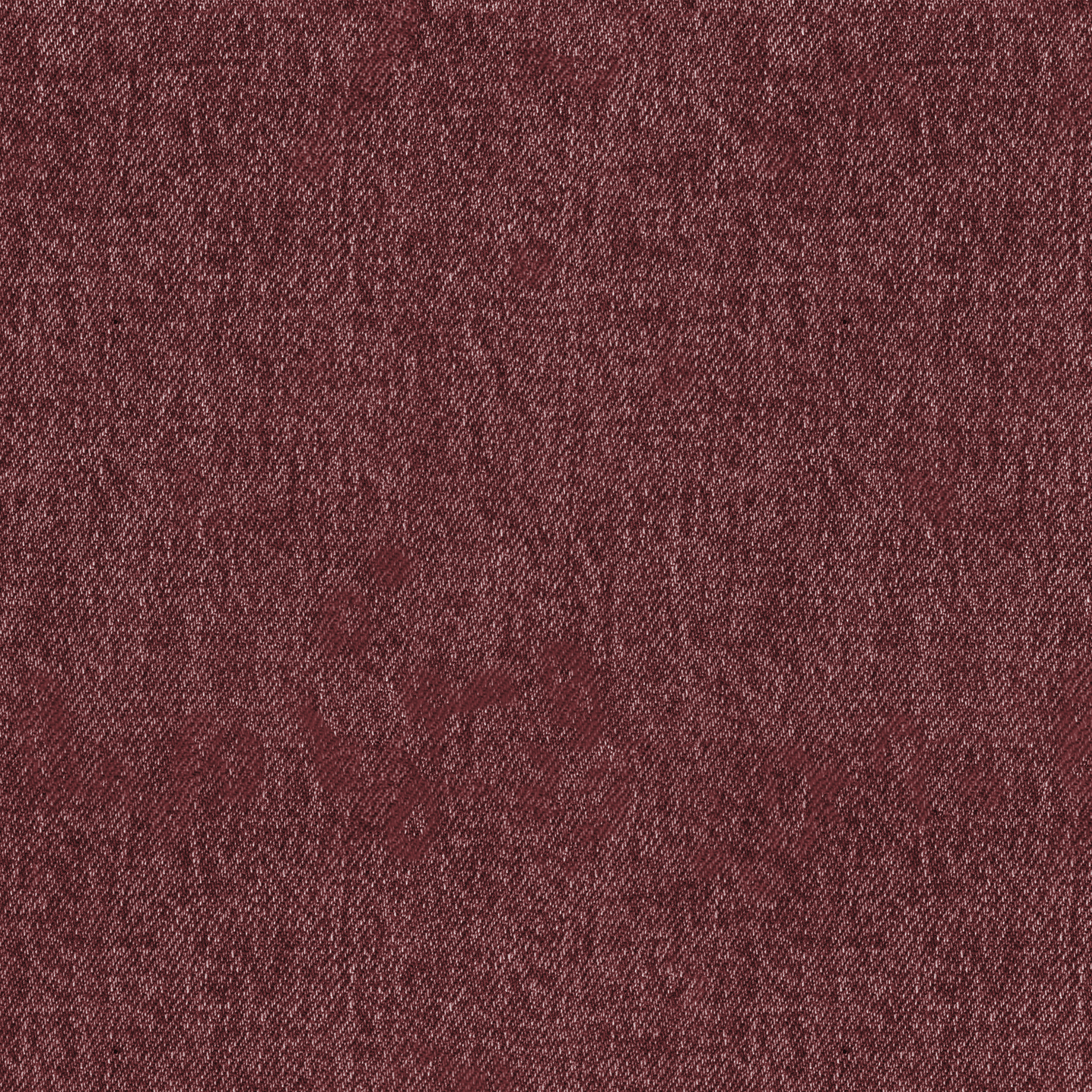 Stoff Denim Optik Jeans Look dunkelrot rot