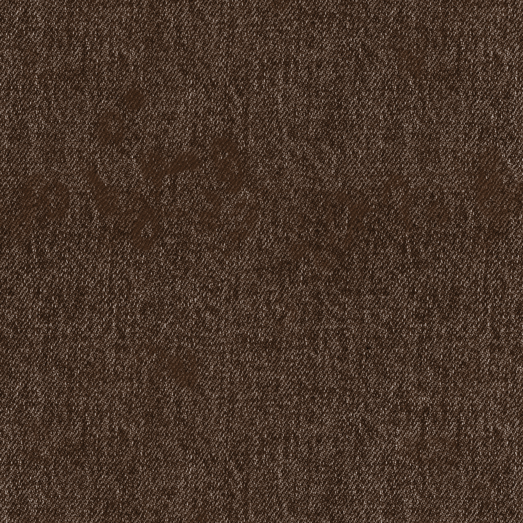 Stoff Denim Optik Jeans Look espresso braun