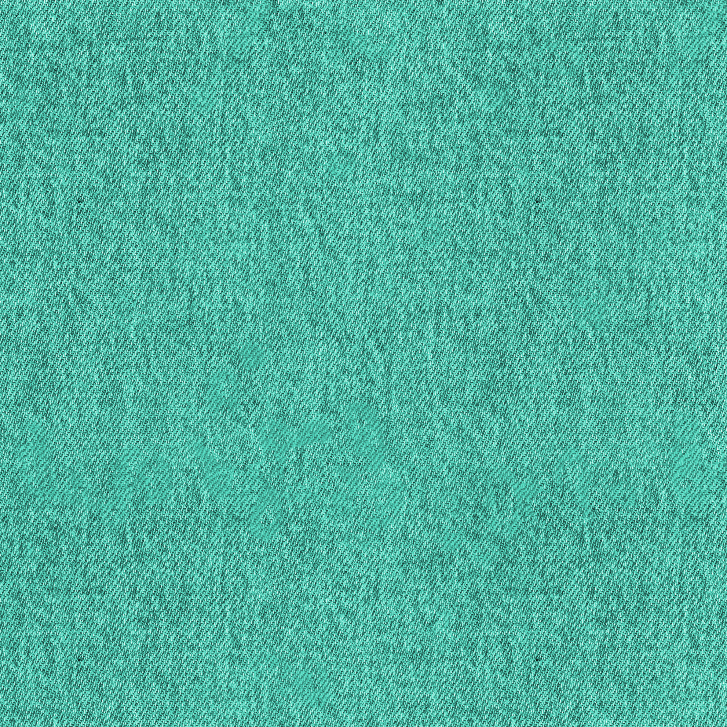 Stoff Denim Optik Jeans Look  mint grün blau